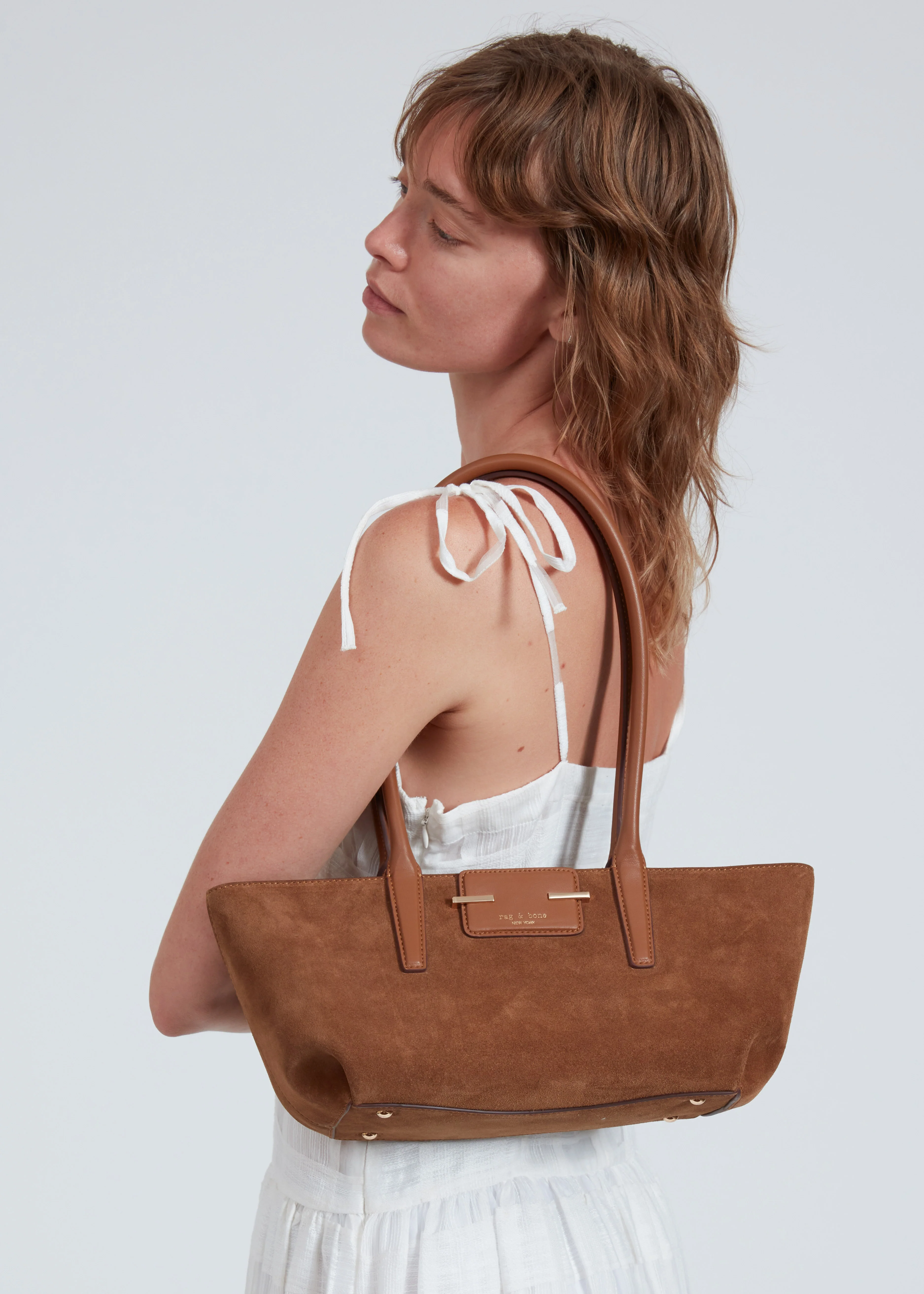 Realm Suede Satchel - Image 2