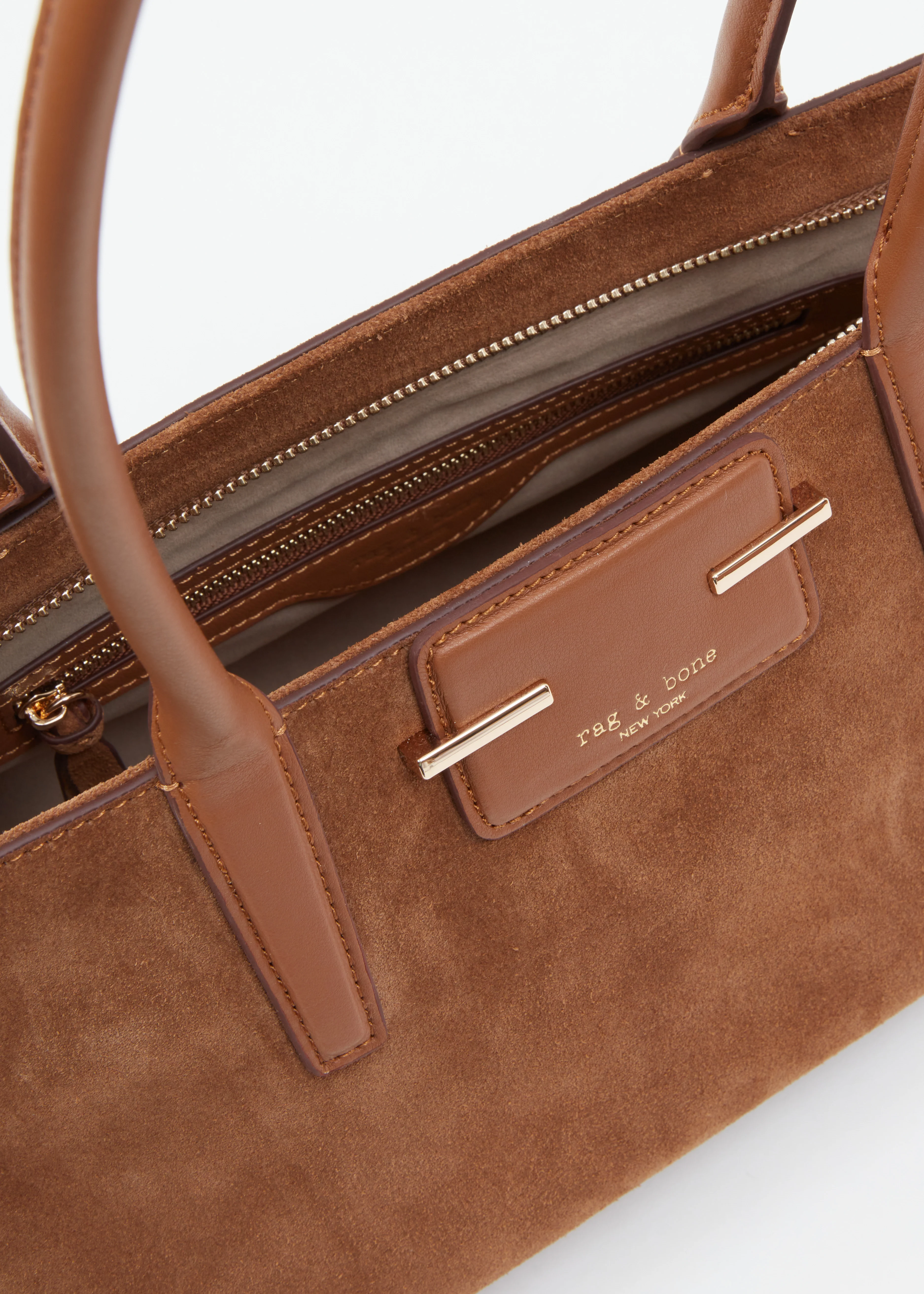 Realm Suede Satchel - Image 3