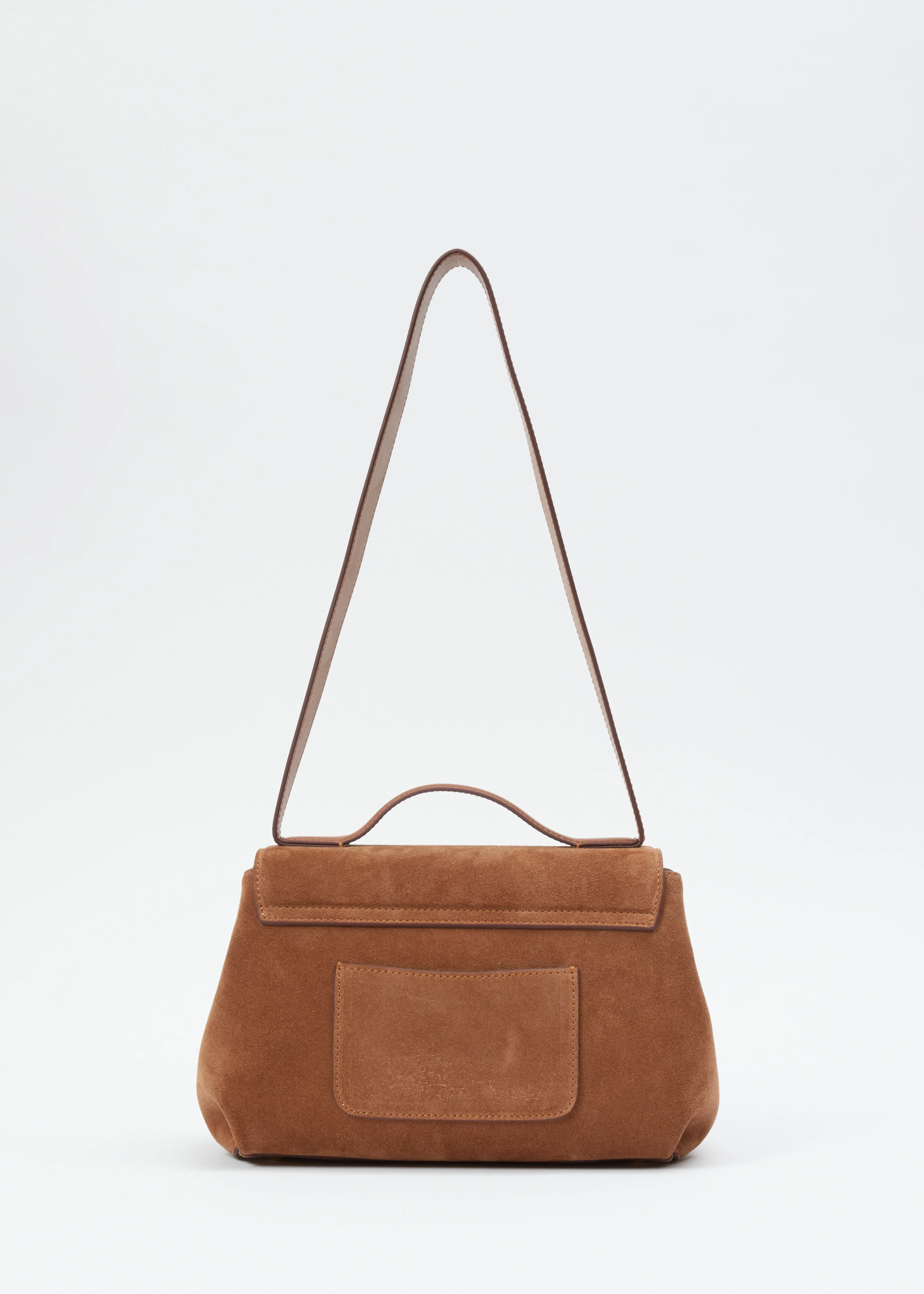 Realm Suede Top Handle Bag - Image 4