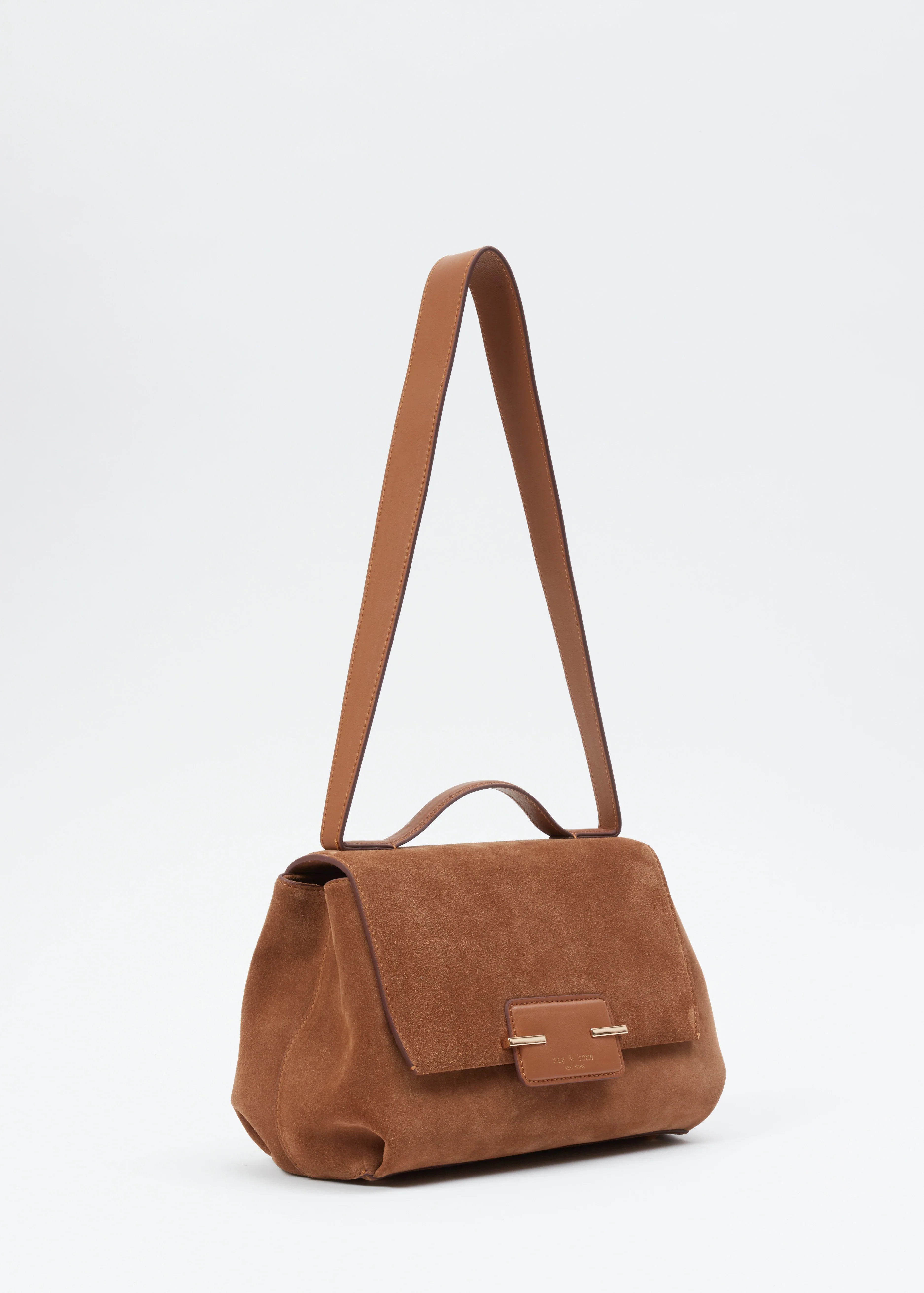 Realm Suede Top Handle Bag - Image 5