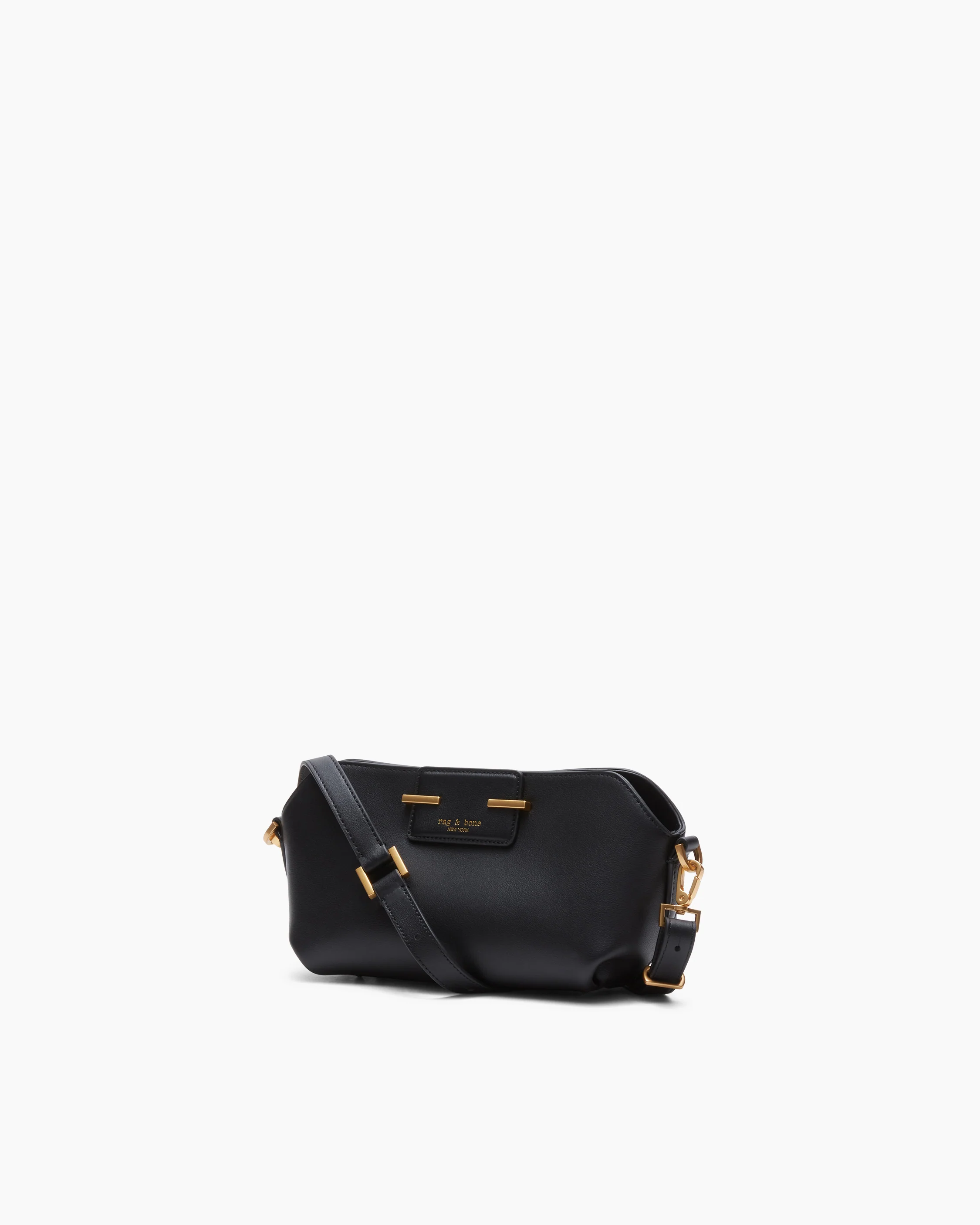 Realm Top Zip Leather Crossbody Bag - Image 3