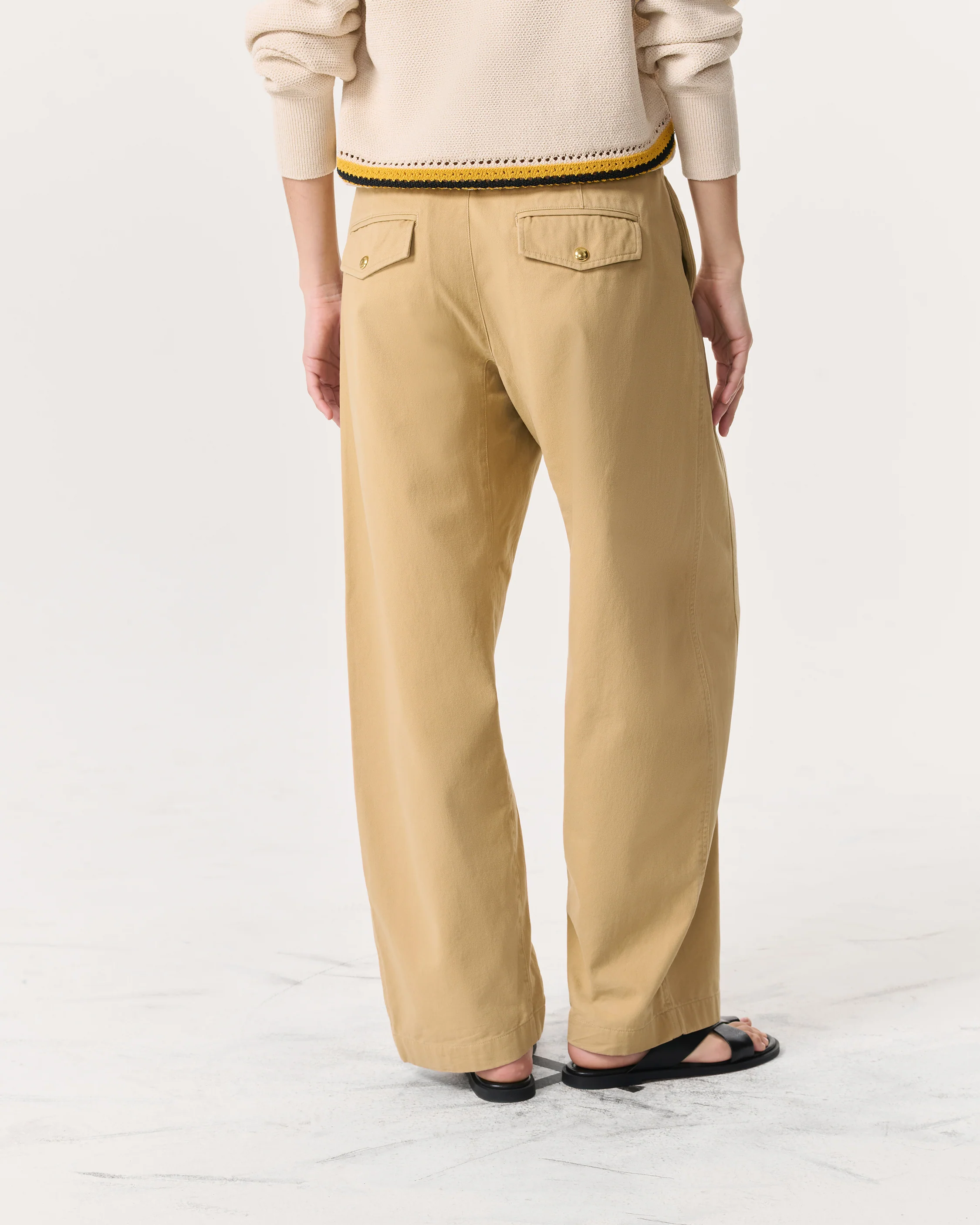 Renata Cotton Twill Utility Pants - Image 5