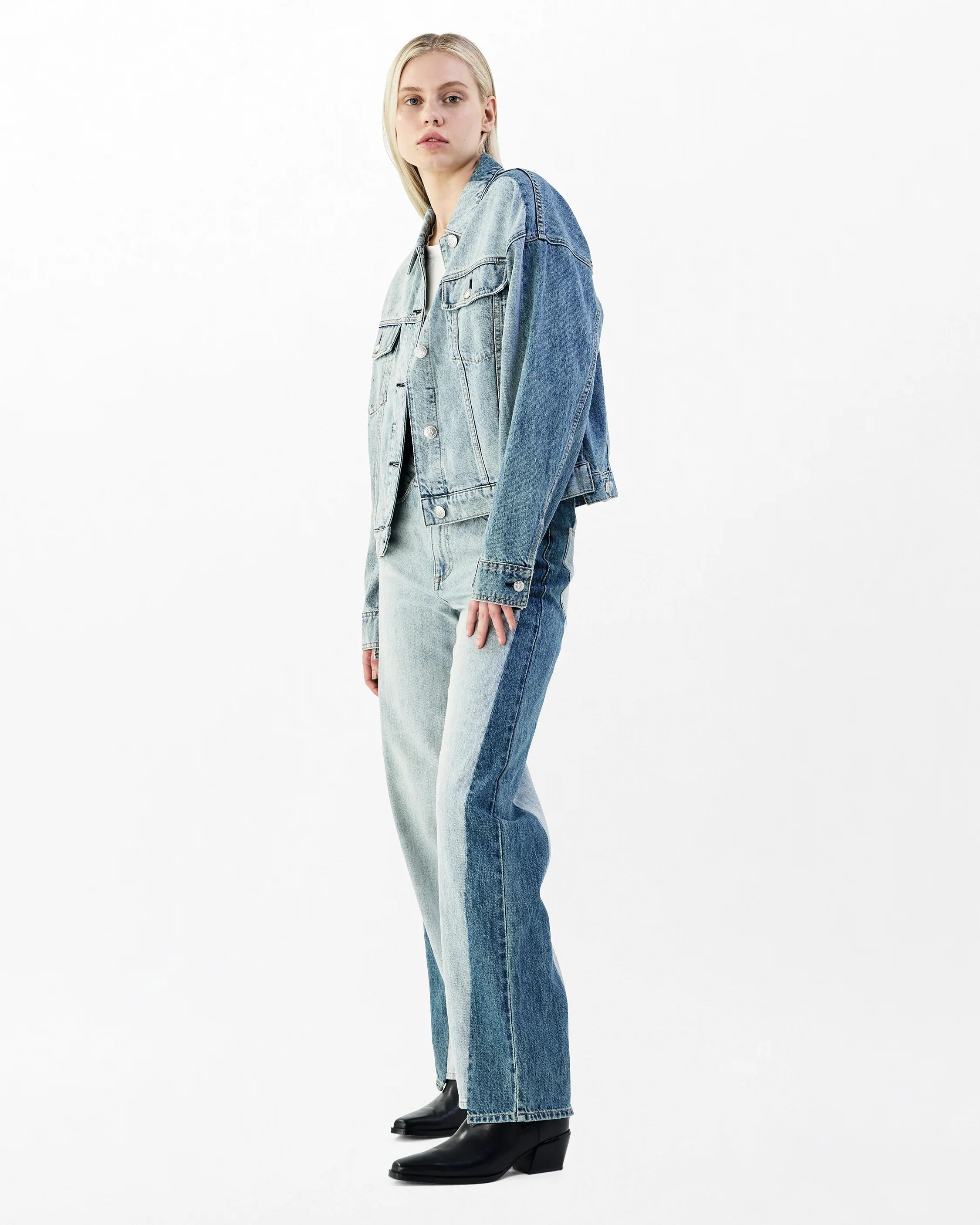 Ryan Denim Trucker Jacket - Image 4