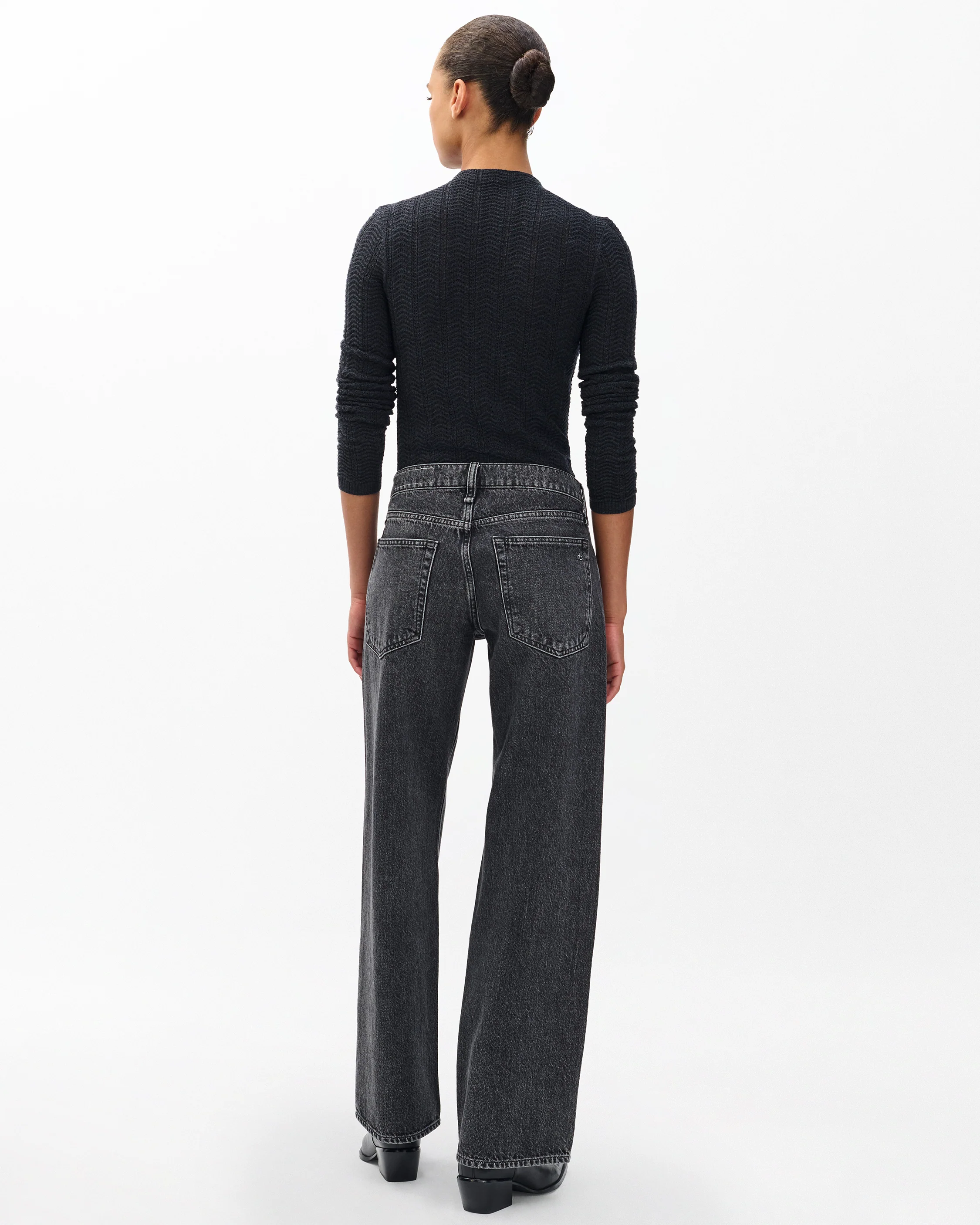 Saige Relaxed Straight Jeans - Image 6