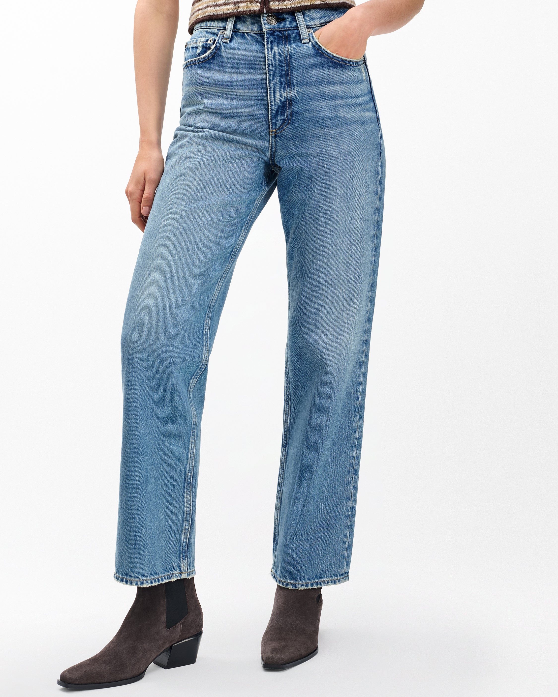 Shea Ankle Relaxed Straight Jeans - Image 3