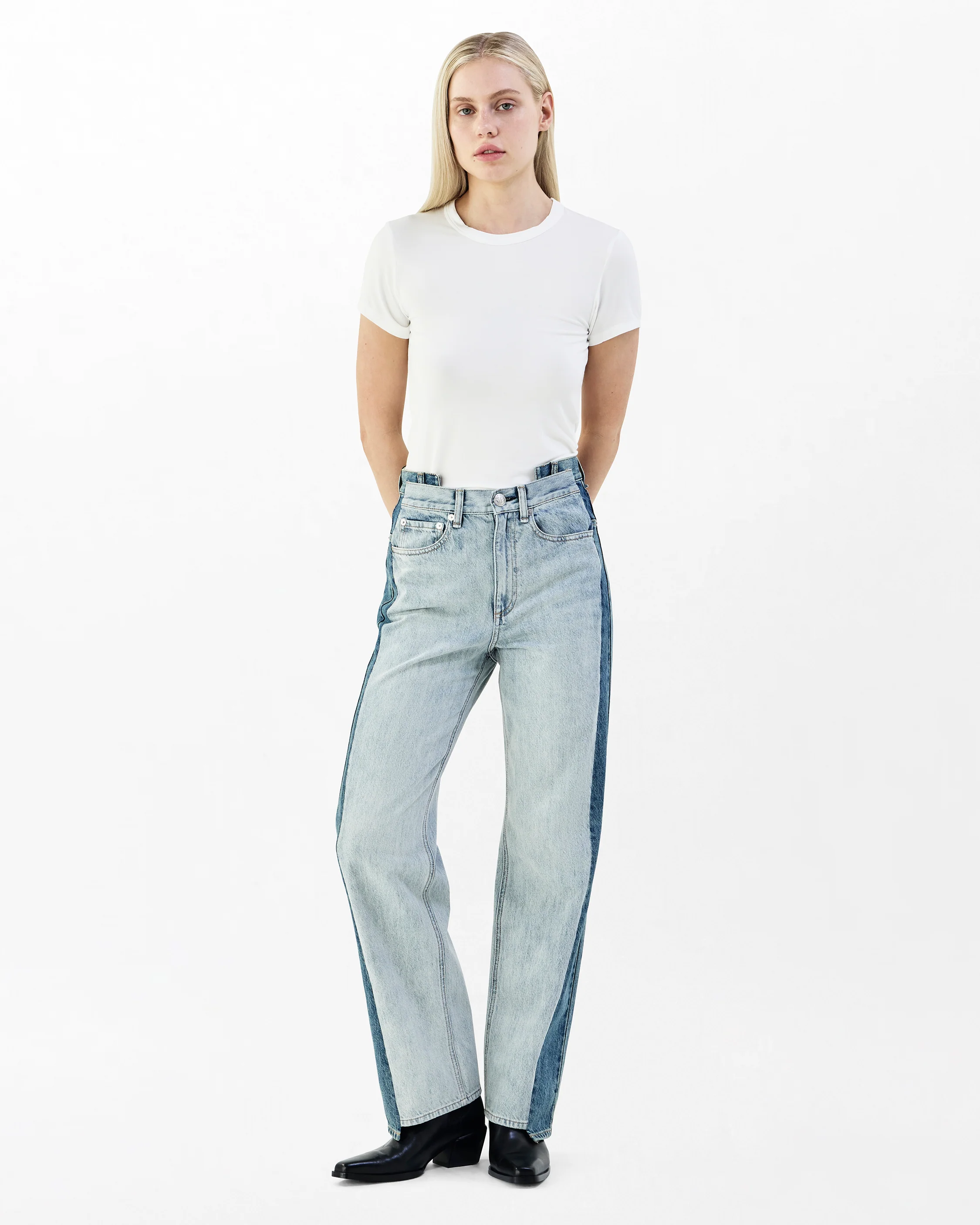 Shea Ankle Relaxed Straight Jeans