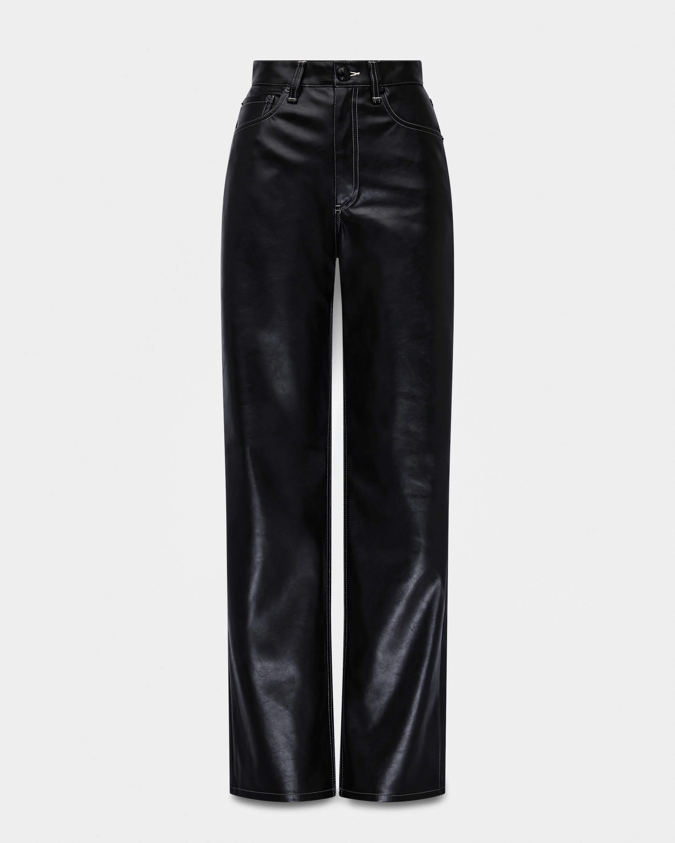 Shea Faux Leather Pants - Image 2