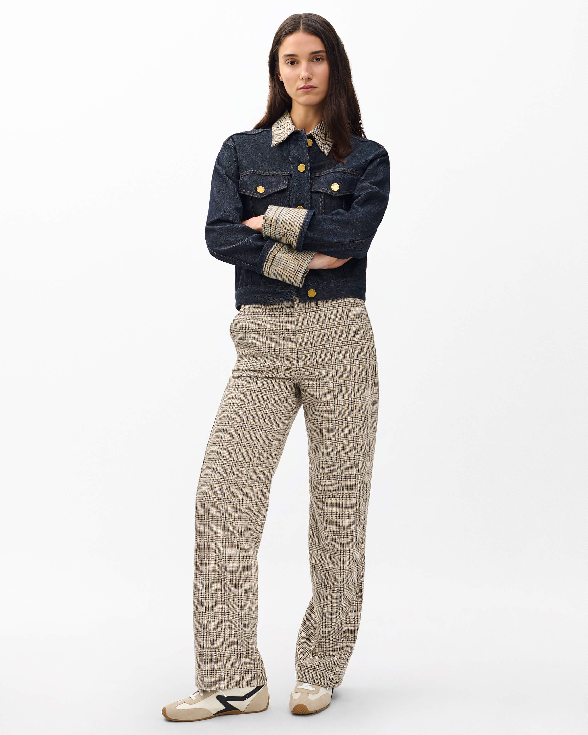 Shea Plaid Pants
