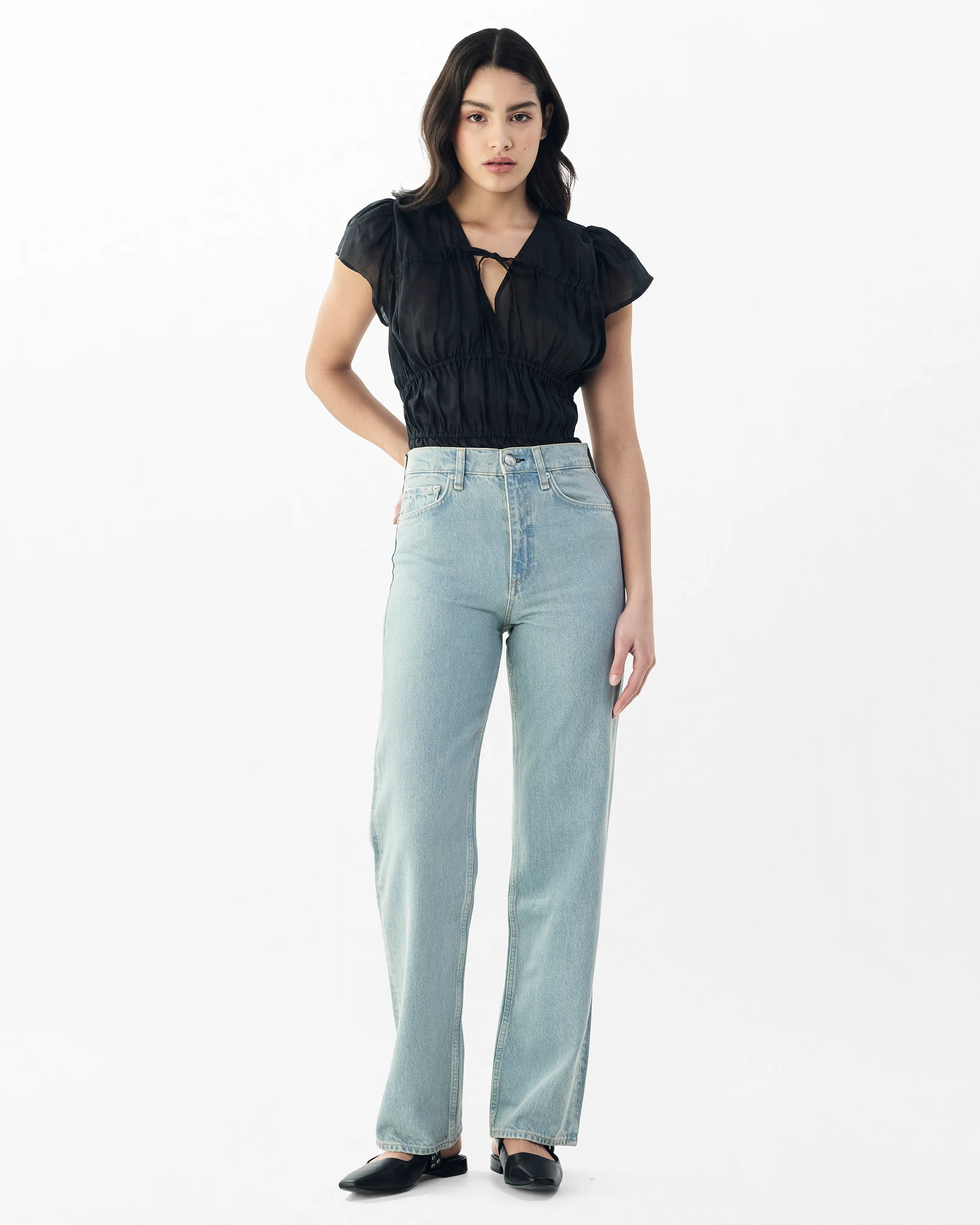 Shea Relaxed Straight Jeans