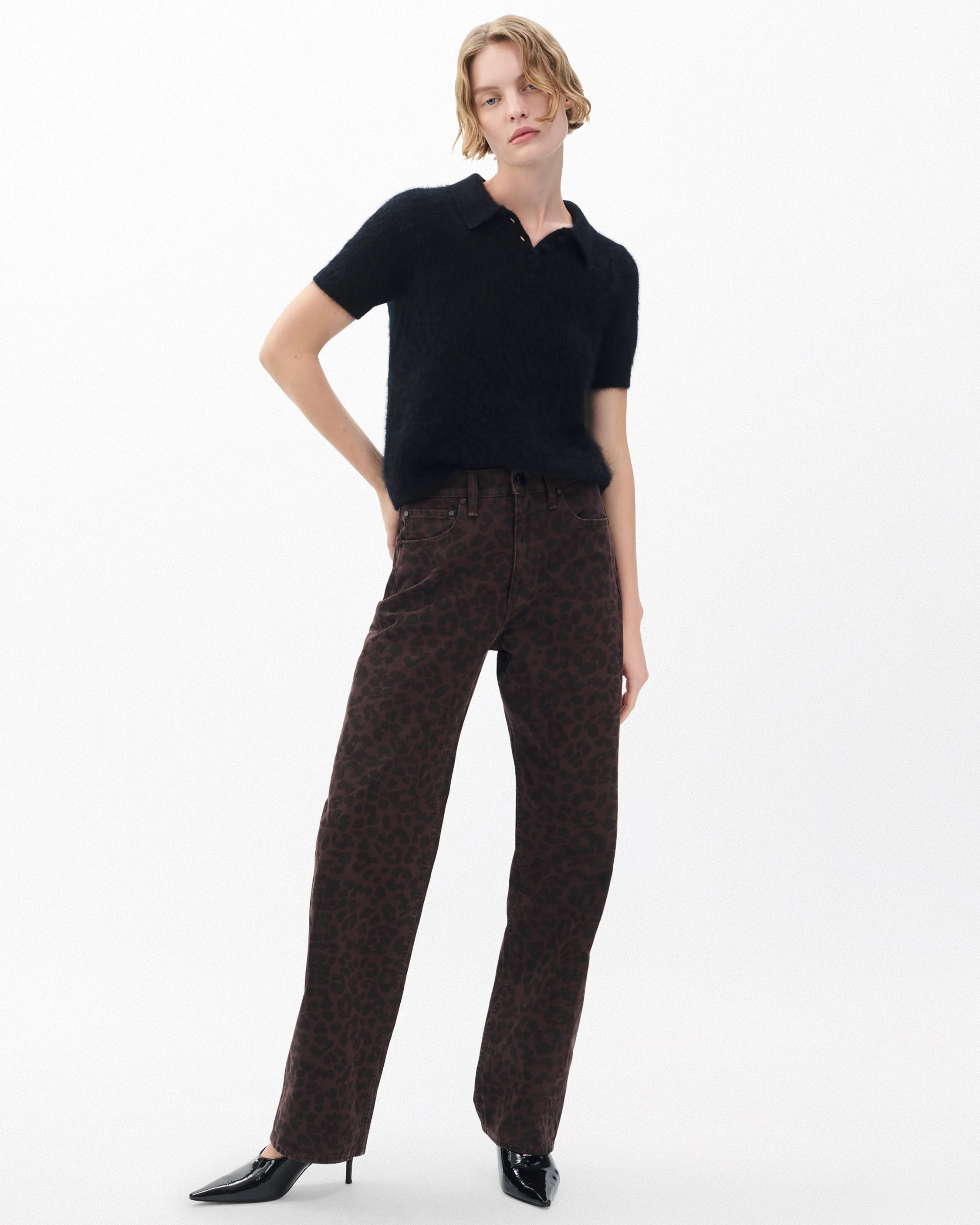 Shea Relaxed Straight Jeans
