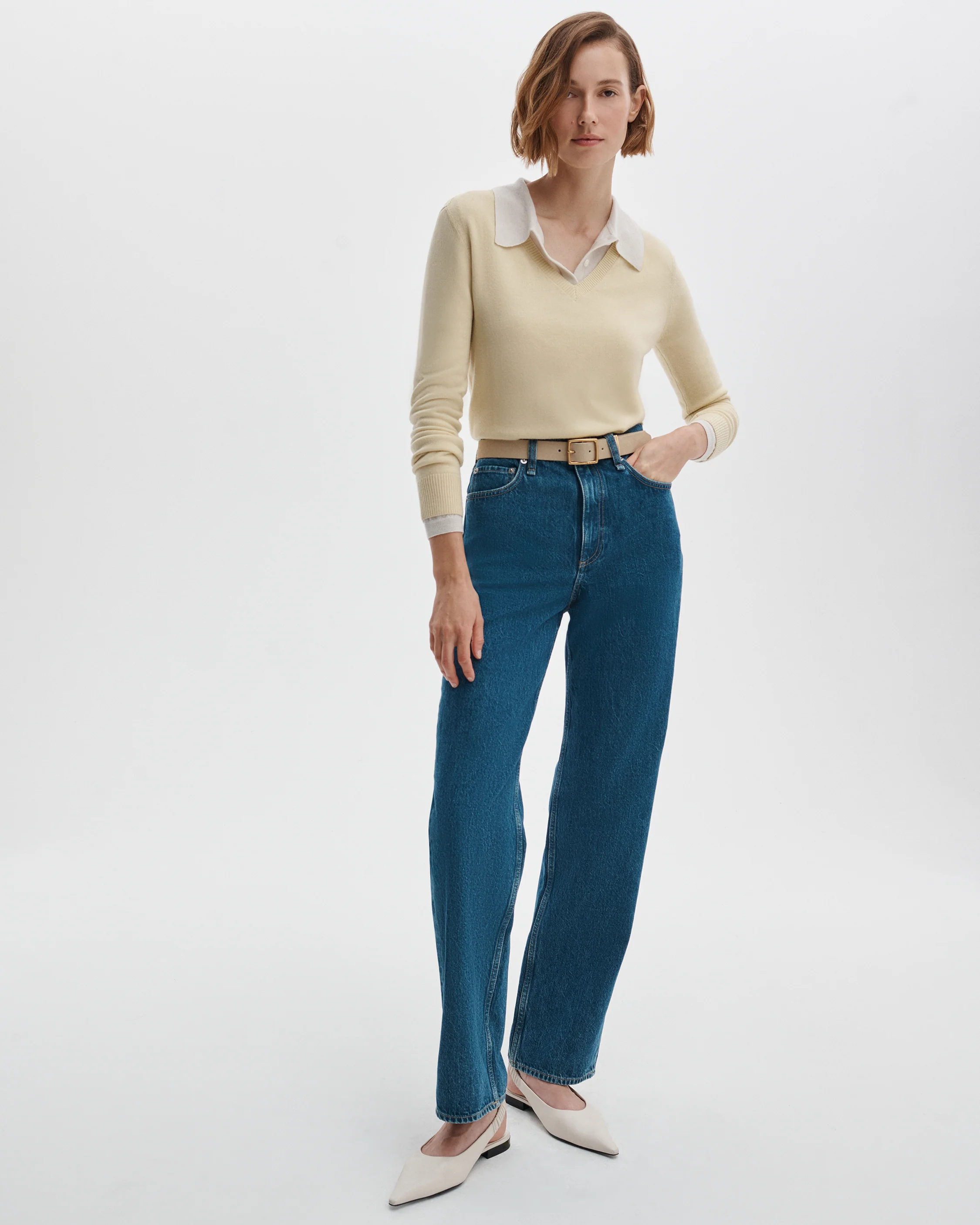 Shea Relaxed Straight Jeans