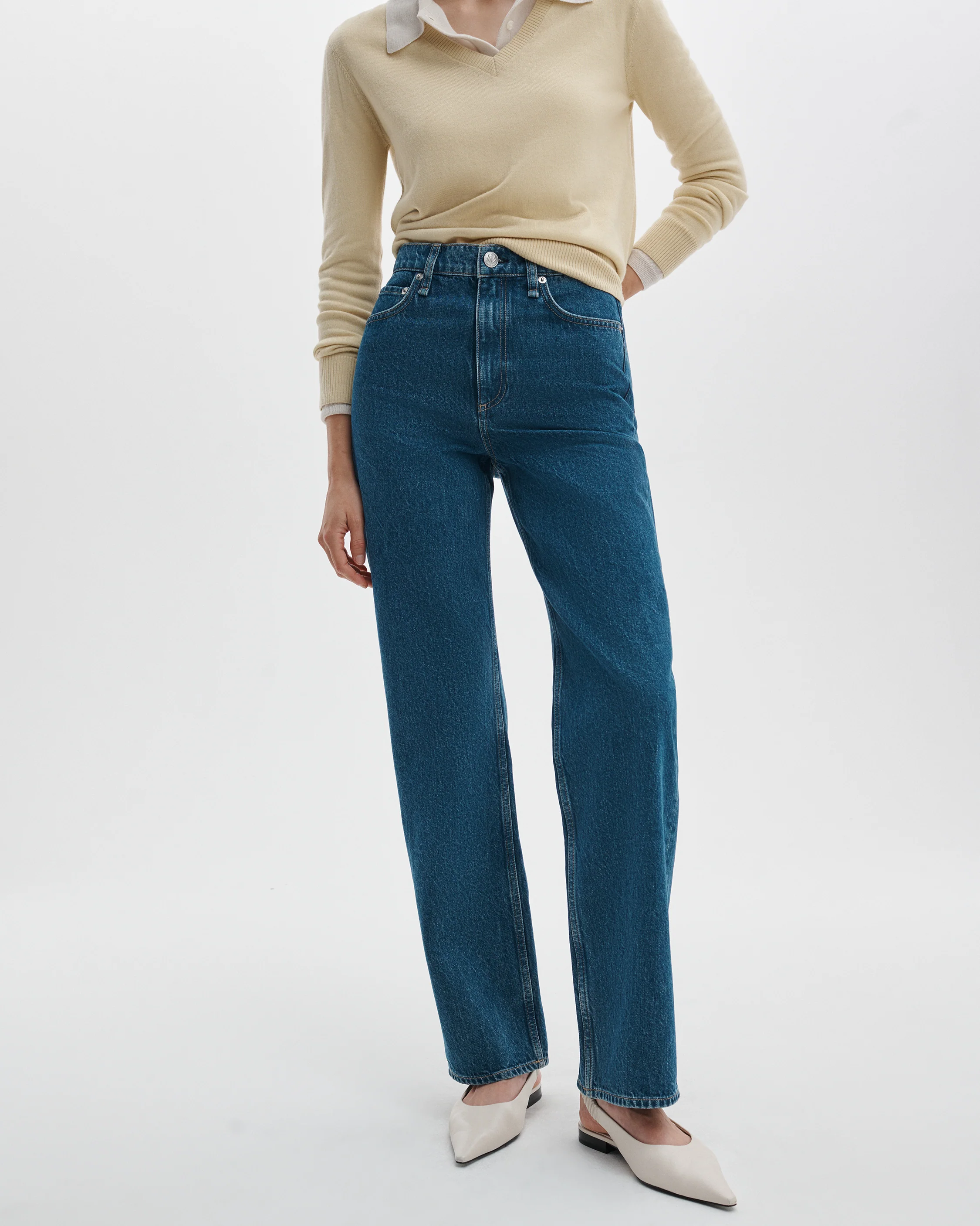 Shea Relaxed Straight Jeans - Image 3