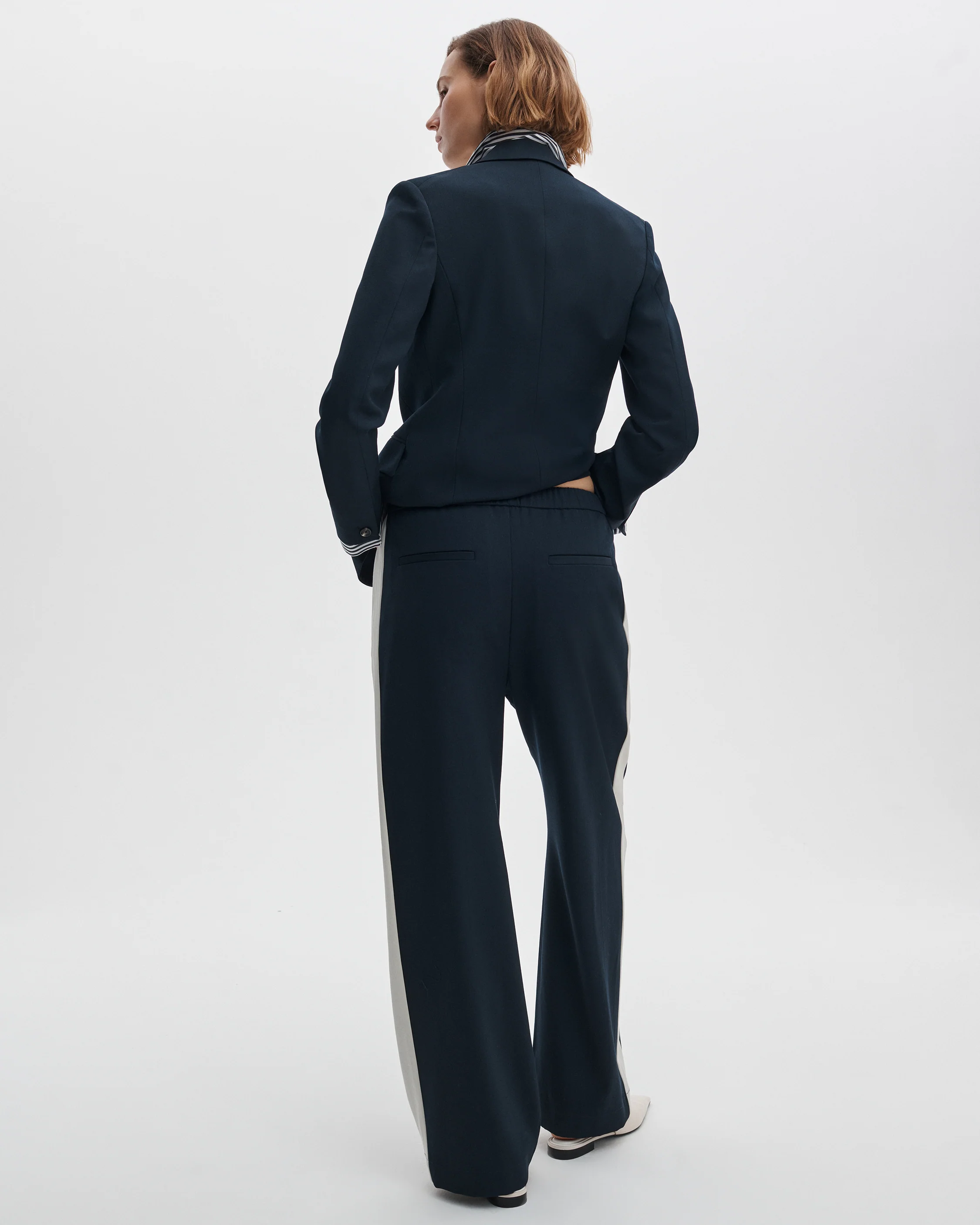 Siena Wool Side-Stripe Pants - Image 4