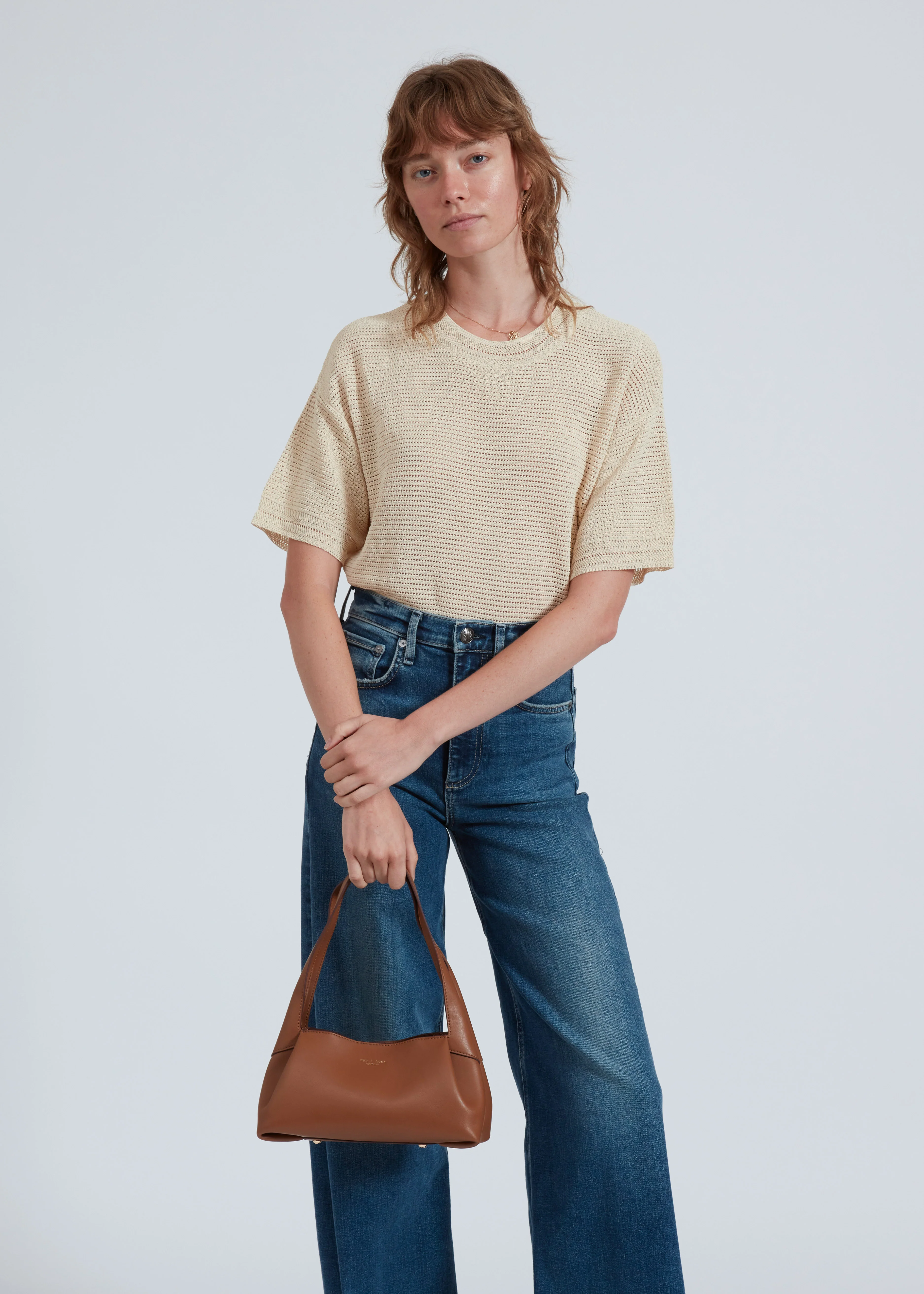 Slade Calf Leather Shoulder Bag - Image 2