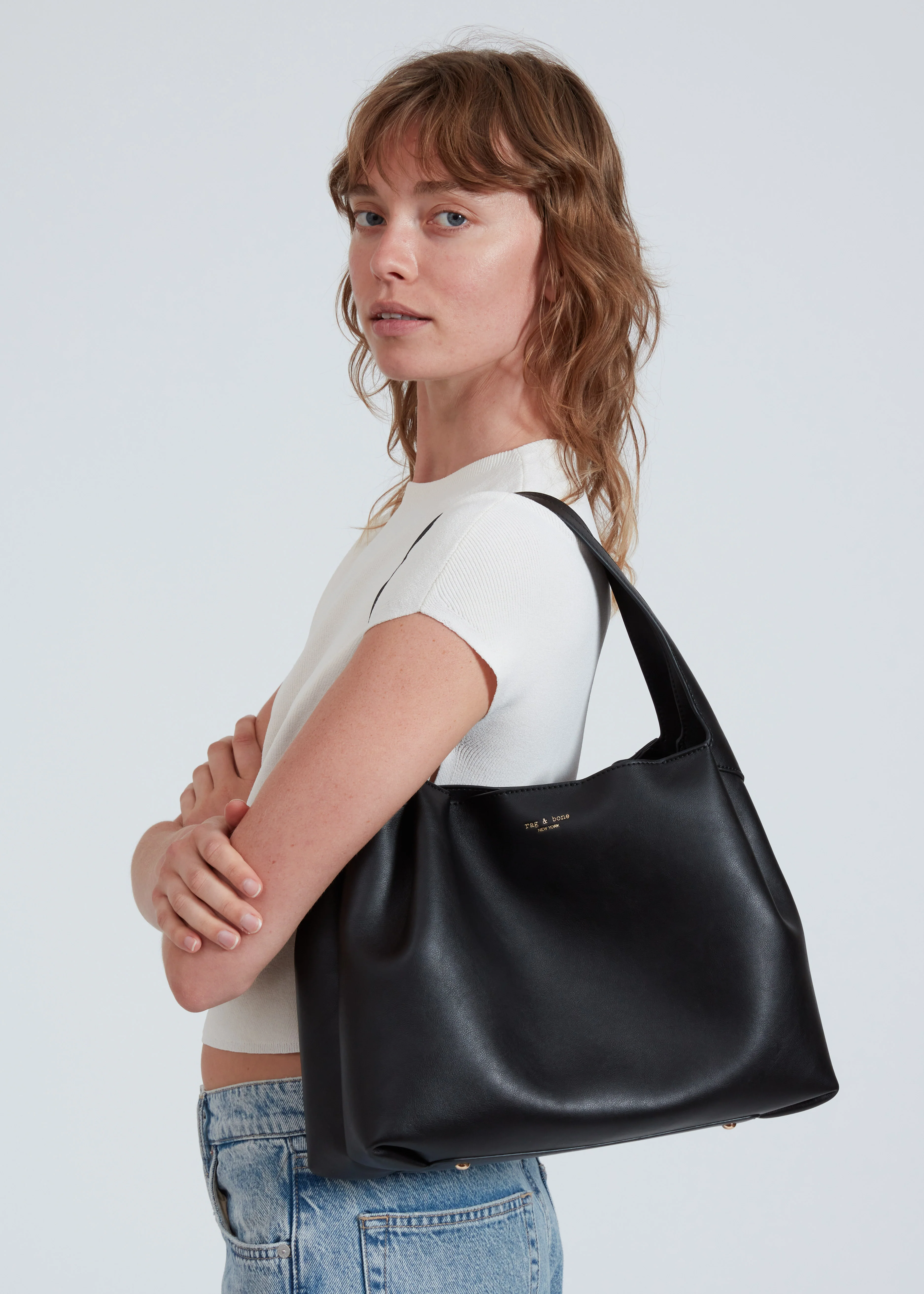 Slade Calf Leather Tote Bag - Image 2