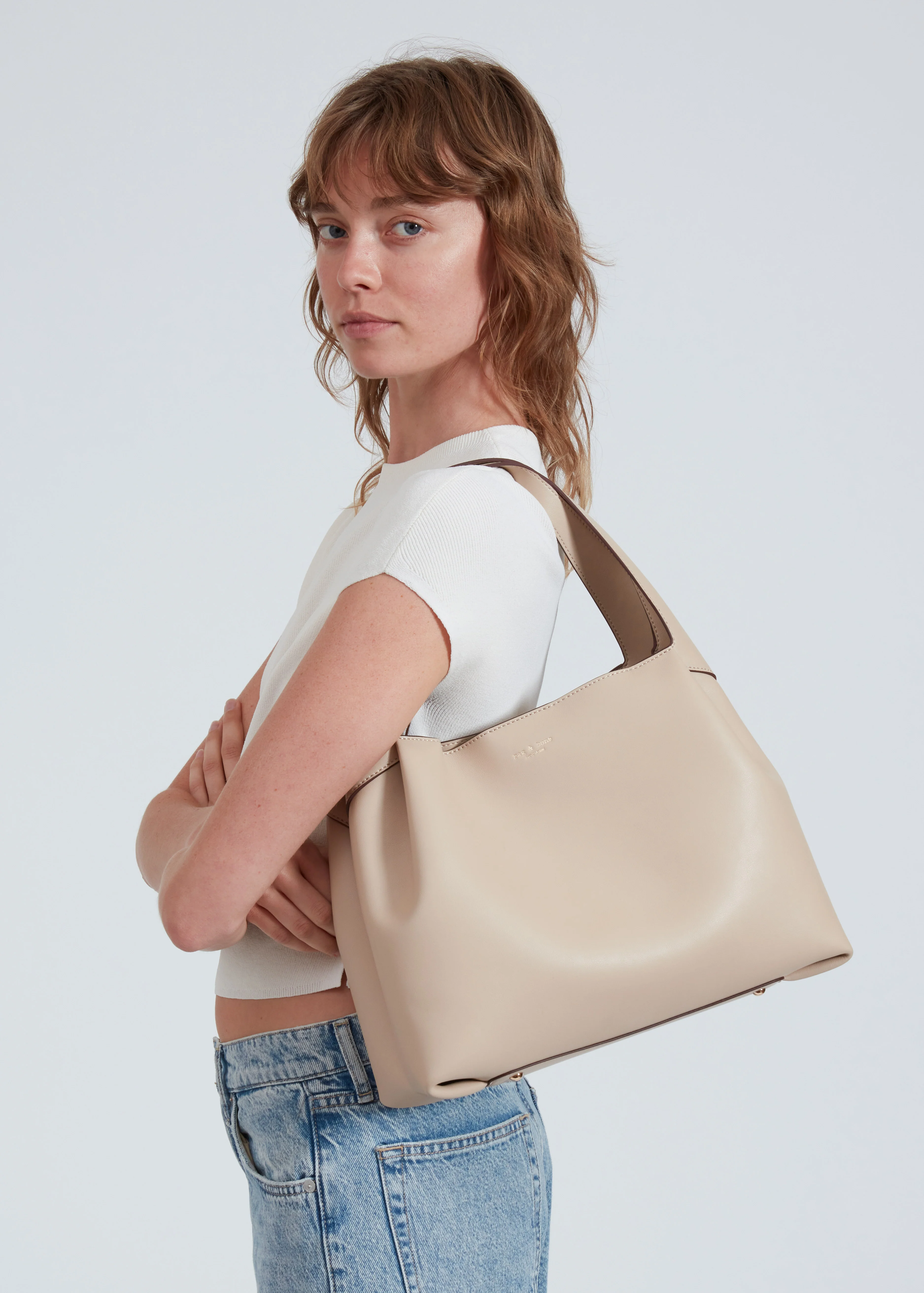 Slade Calf Leather Tote Bag - Image 2