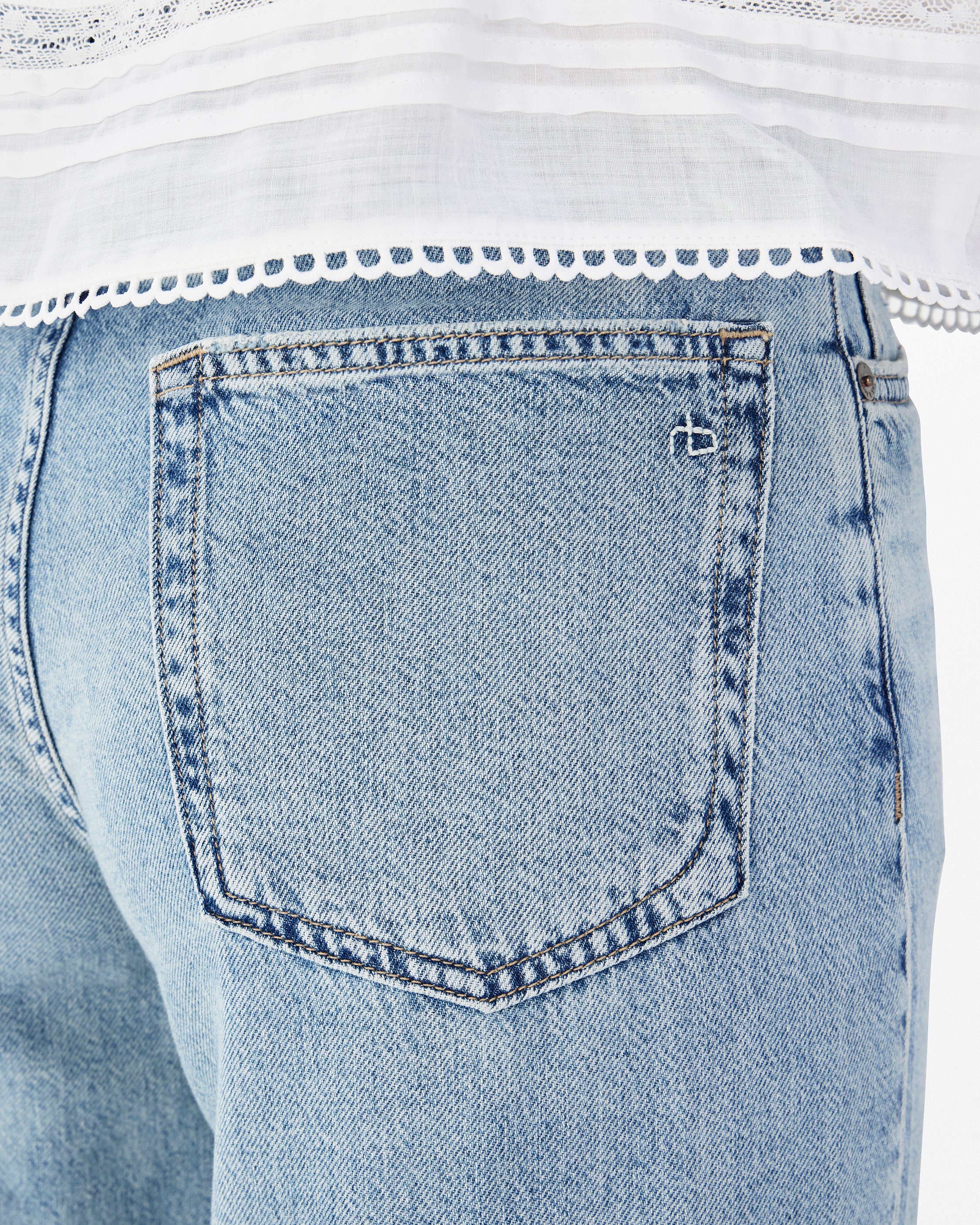 Sofie Ankle Wide-Leg Jeans - Image 5