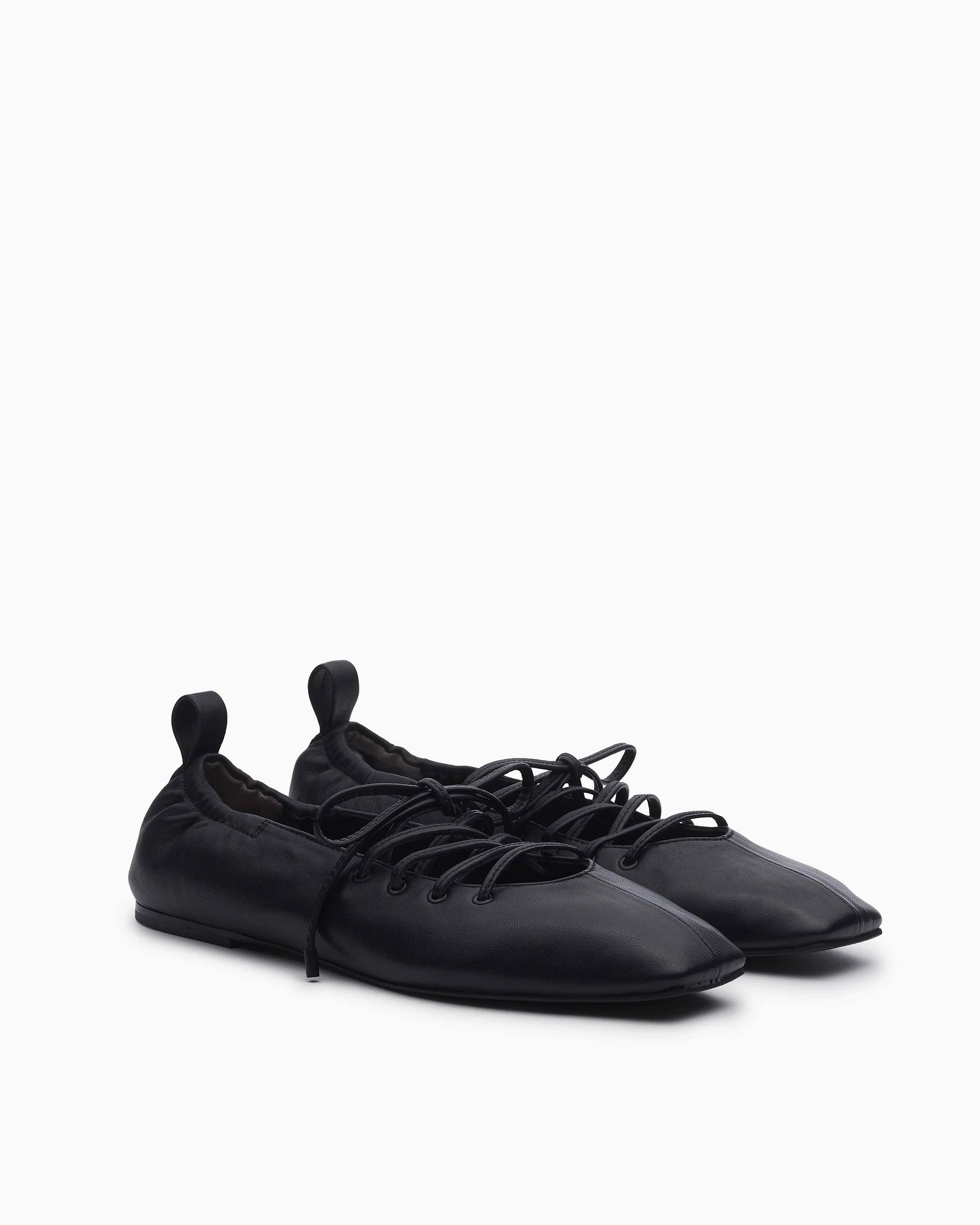Sophia Leather Ballet Flats - Image 3