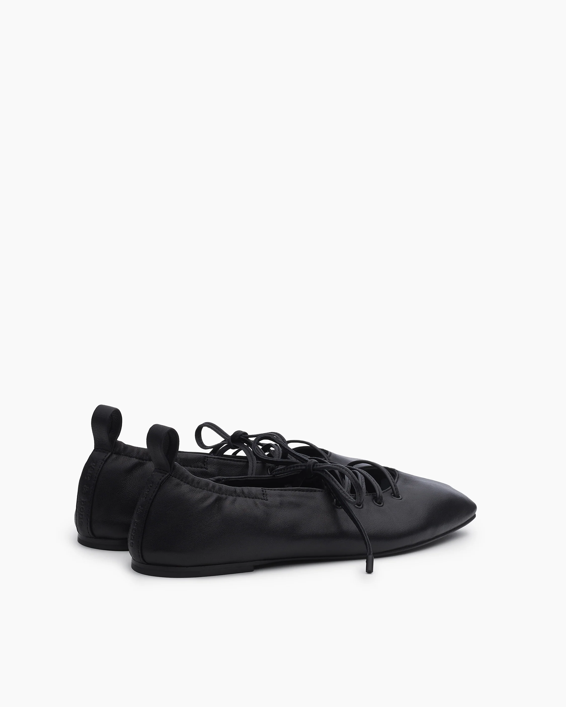 Sophia Leather Ballet Flats - Image 4