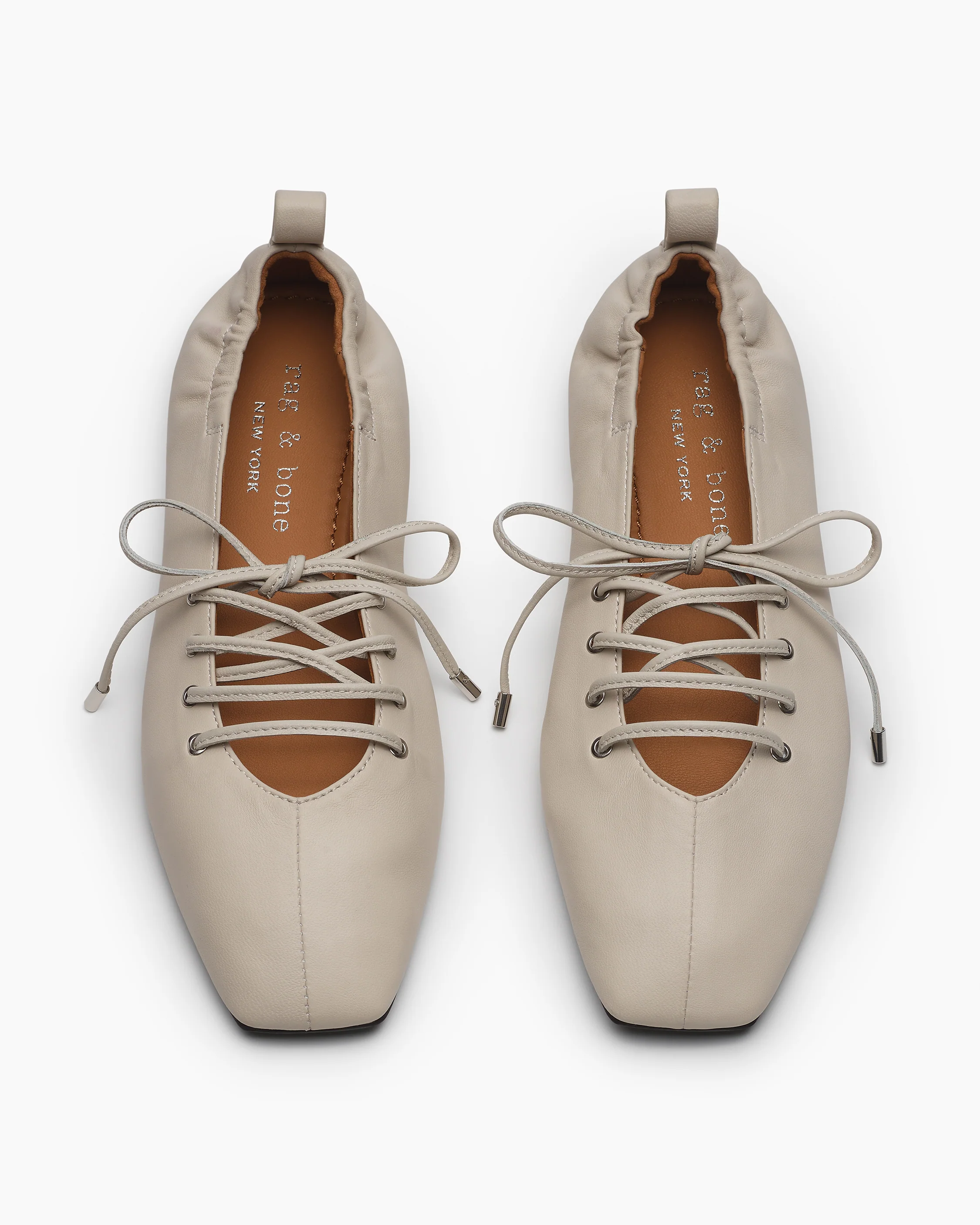 Sophia Leather Ballet Flats - Image 5