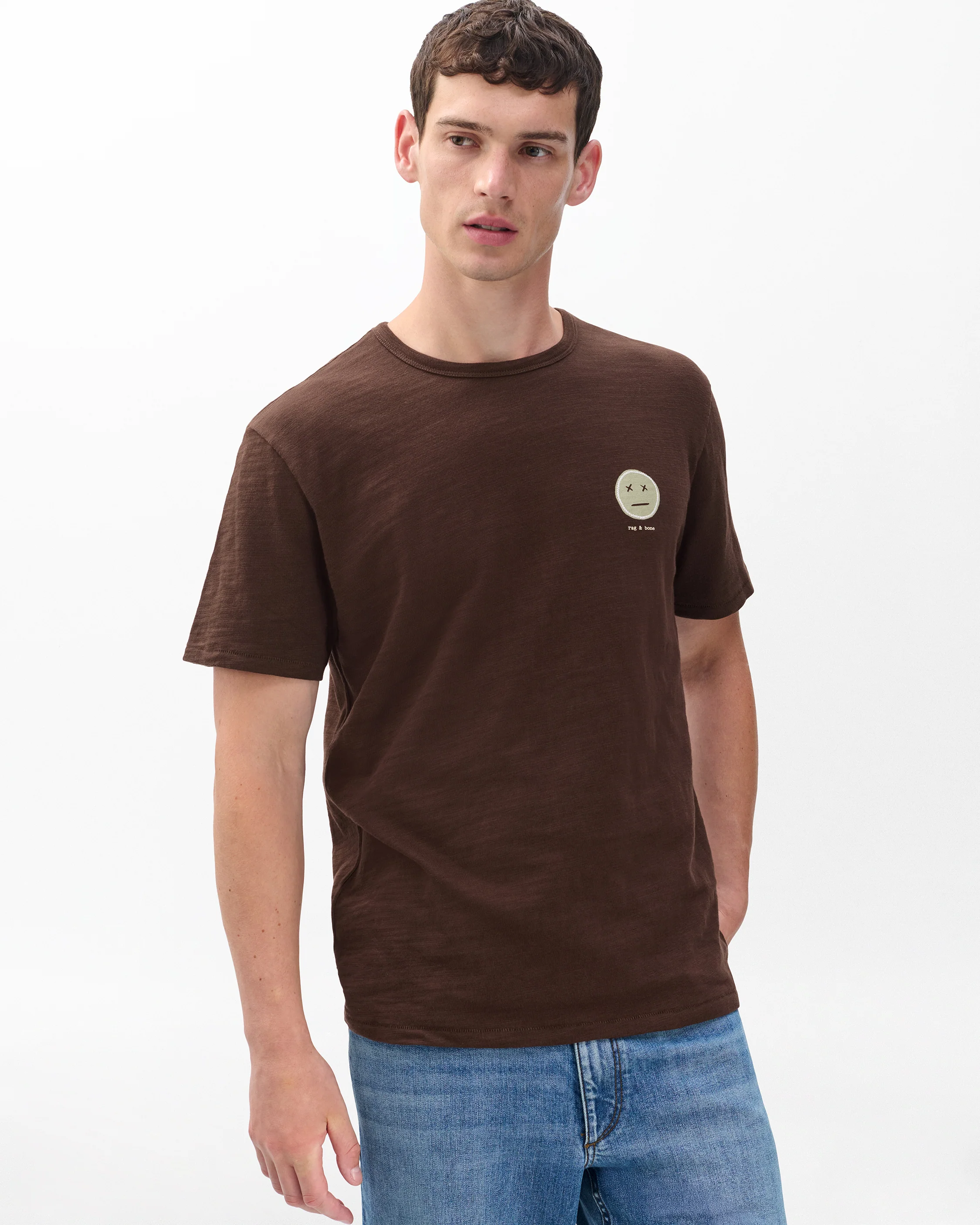 Sour Face Embroidered Tee