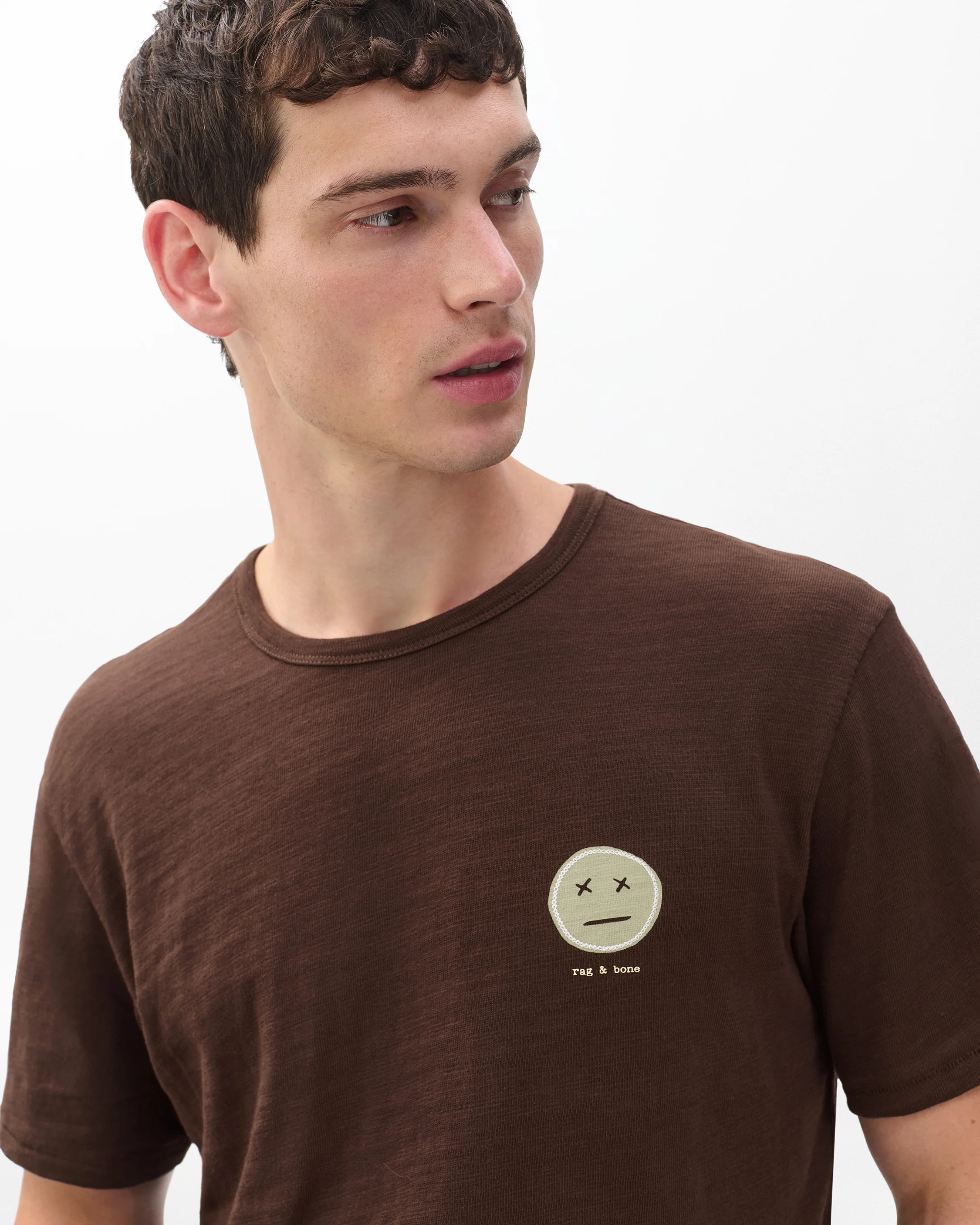 Sour Face Embroidered Tee - Image 3