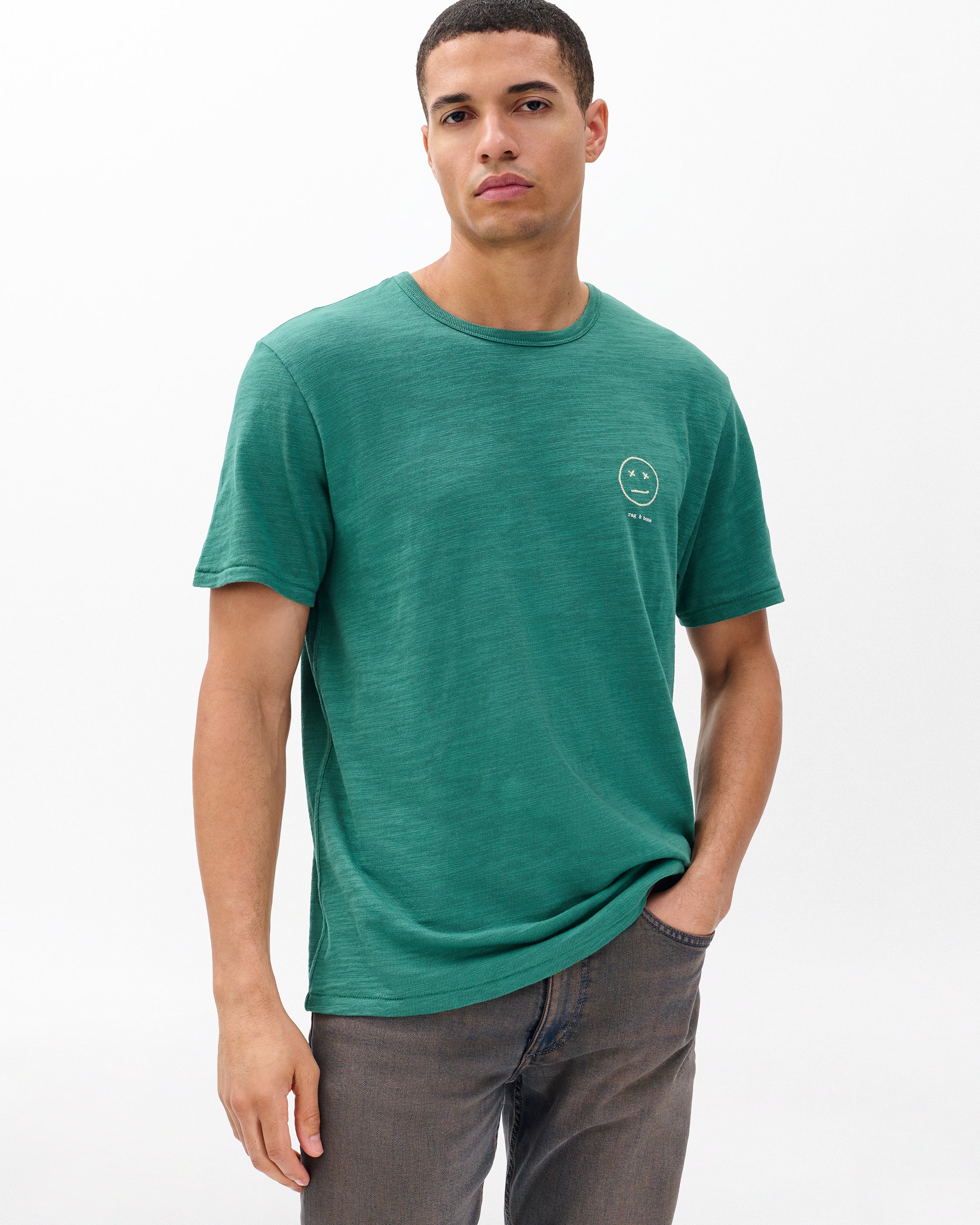 Sour Face Embroidered Tee