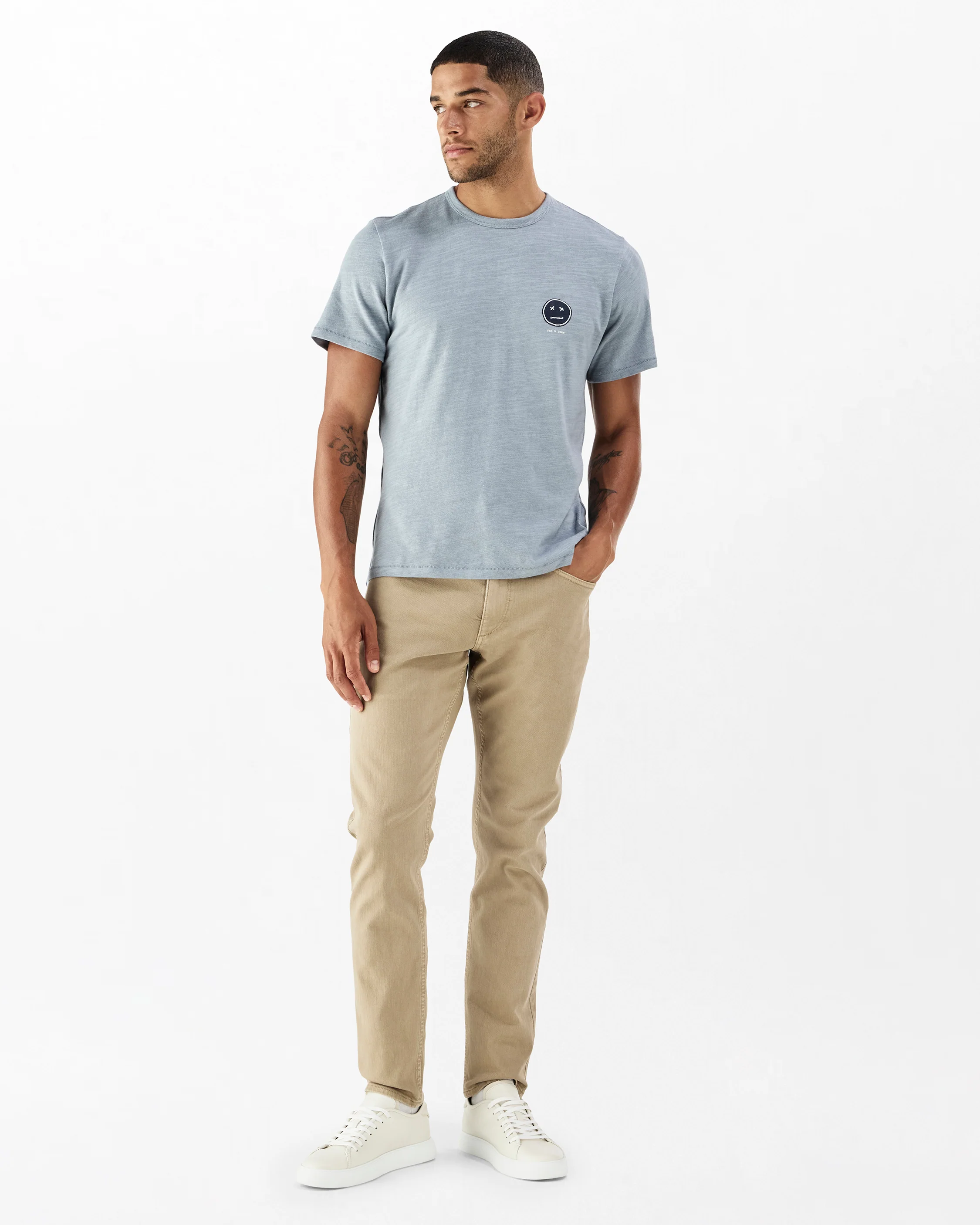 Sour Face Embroidered Tee - Image 3