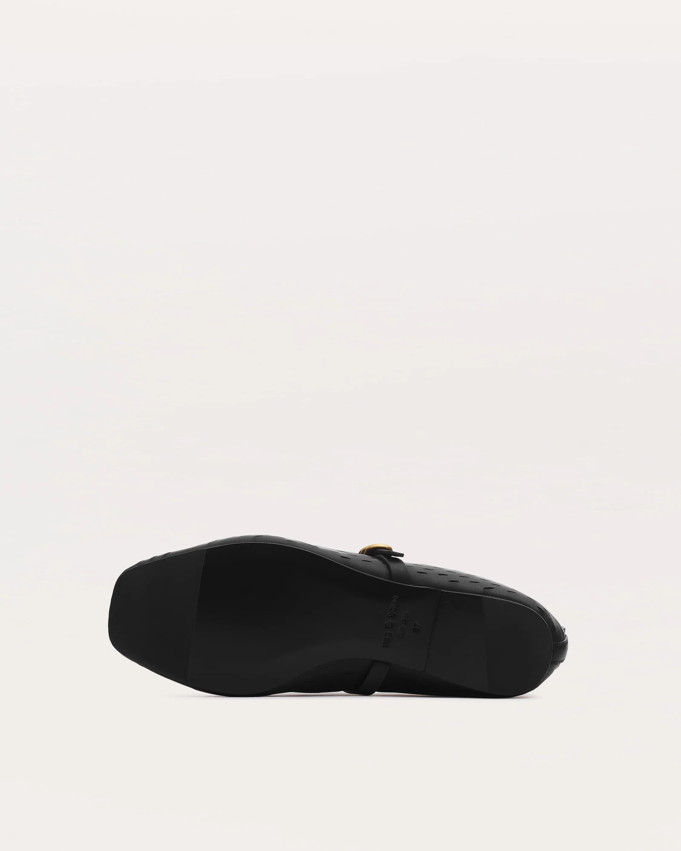 Spire Perforated Leather Mary Janes - Image 5
