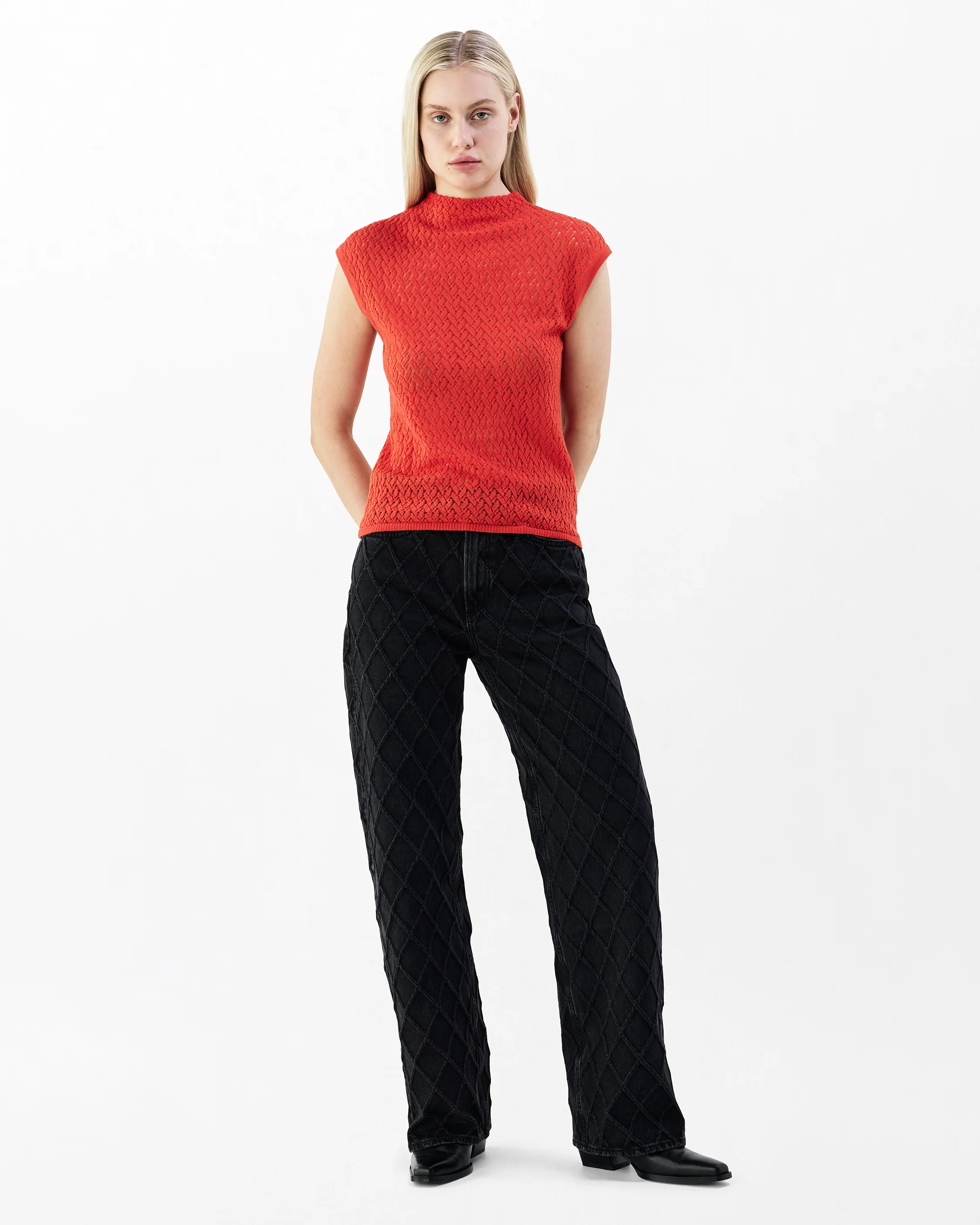Tana Merino Wool Knit Top - Image 4
