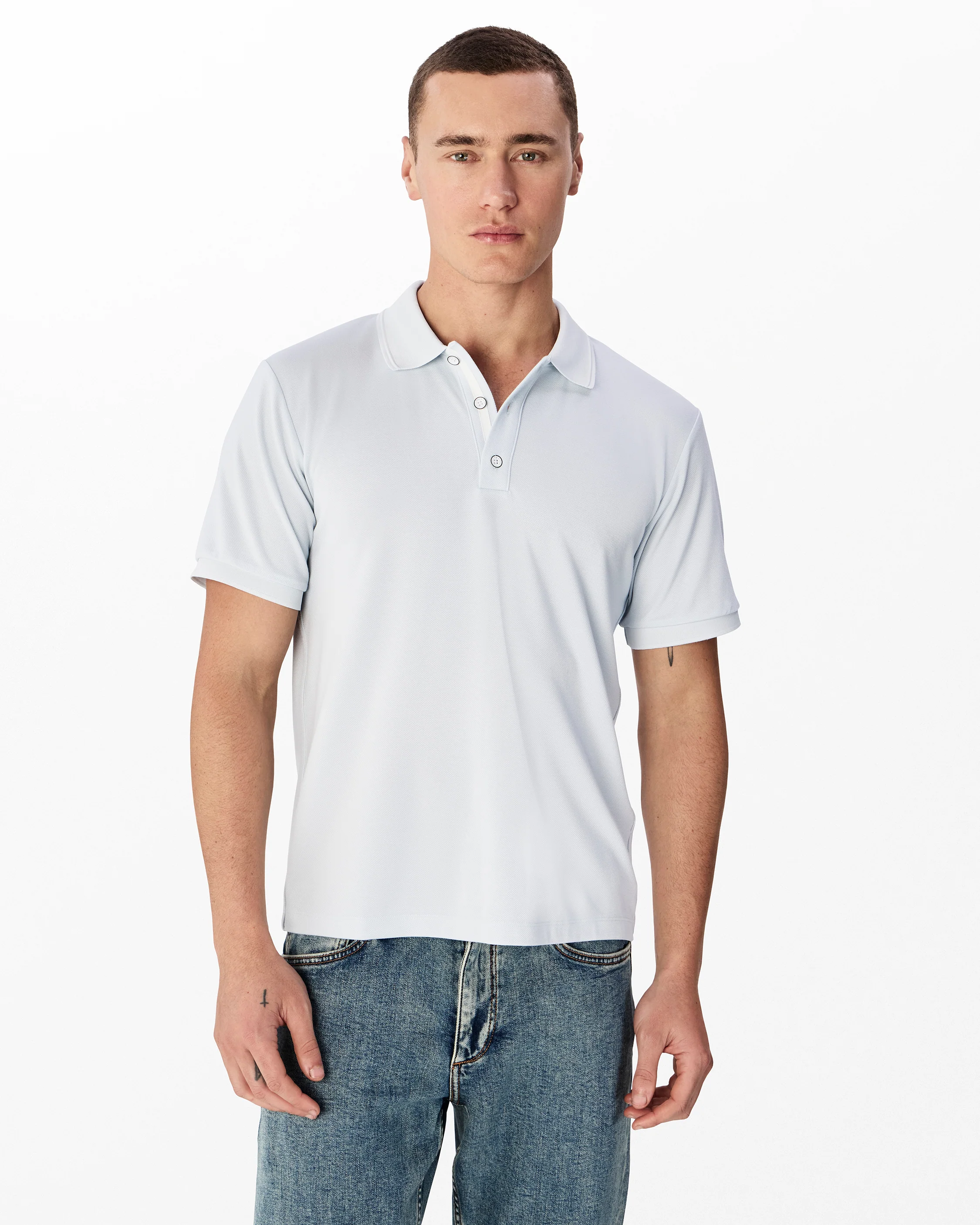 Tech Stretch Piqué Polo