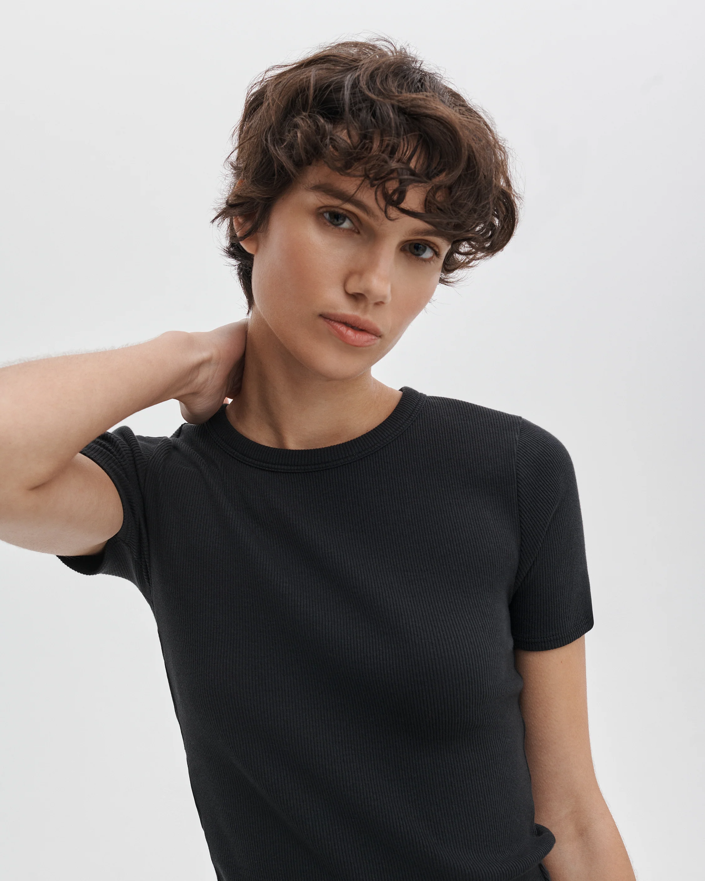The Essential Ribbed Tee