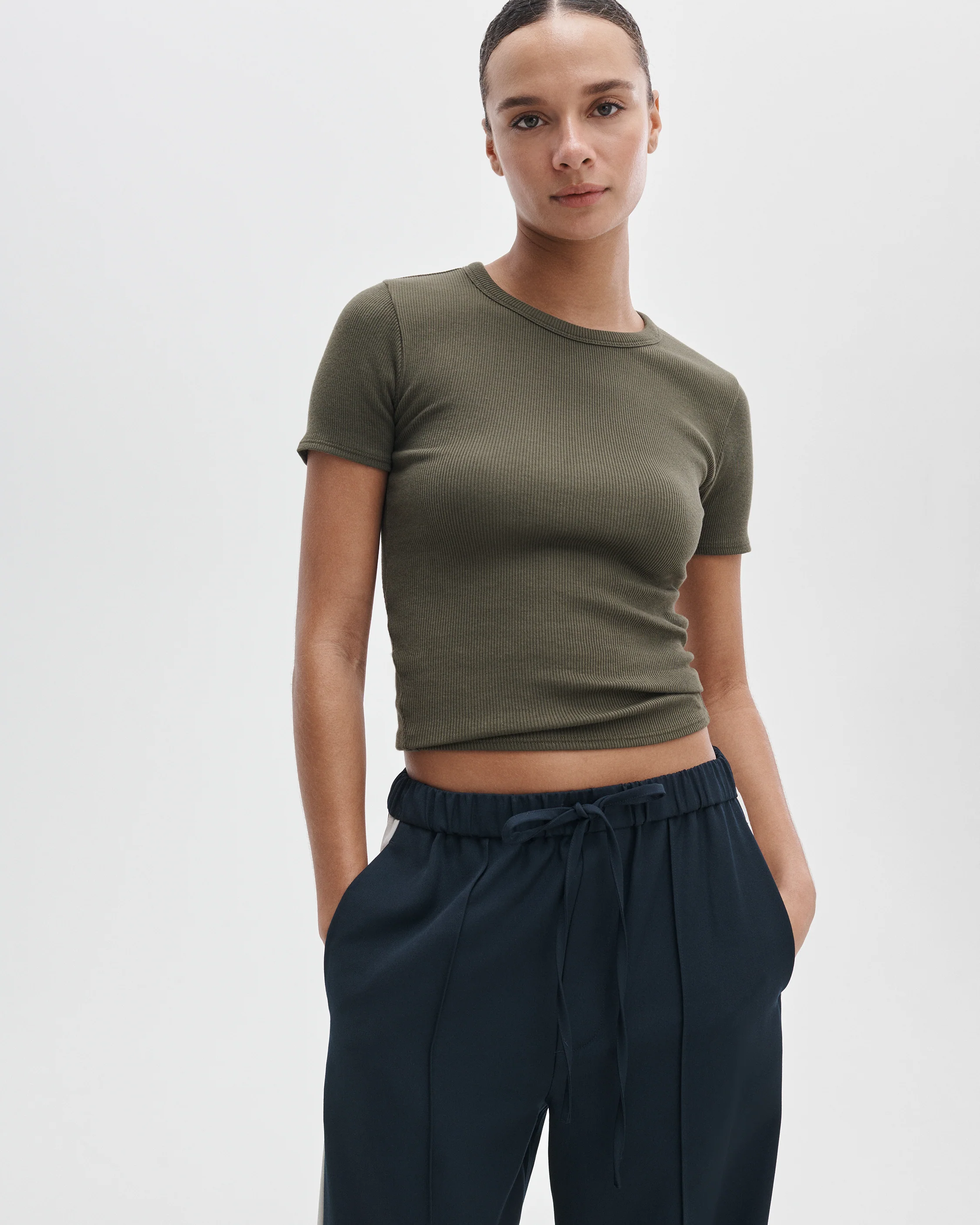The Essential Ribbed Tee