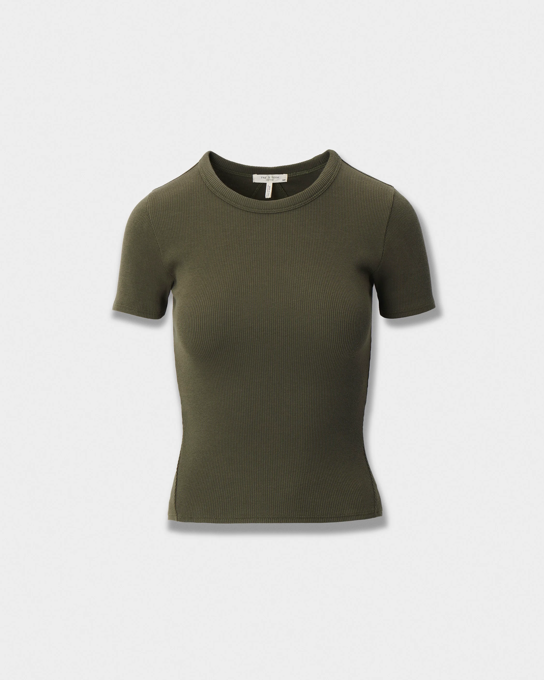 The Essential Ribbed Tee - Image 2