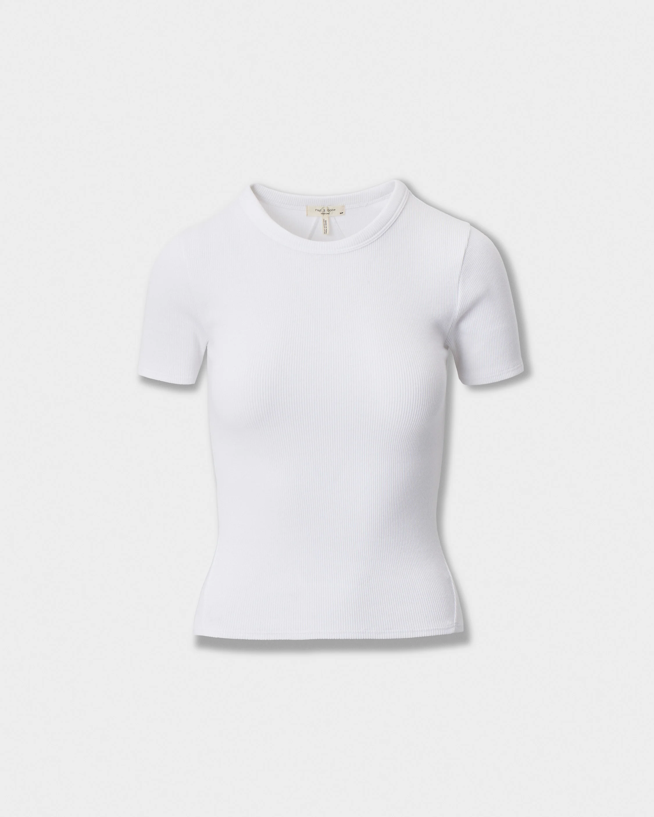 The Essential Ribbed Tee - Image 2