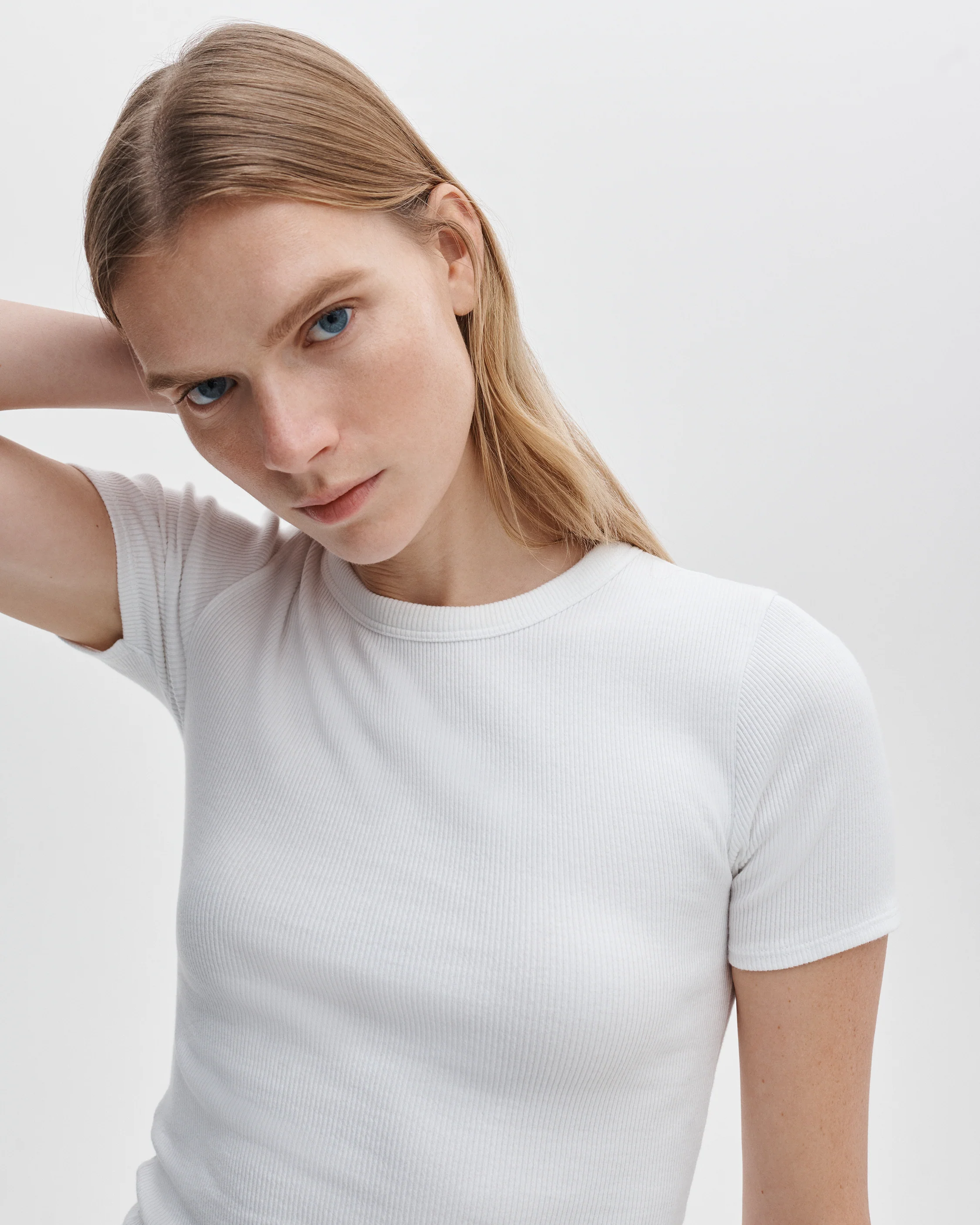 The Essential Ribbed Tee - Image 4