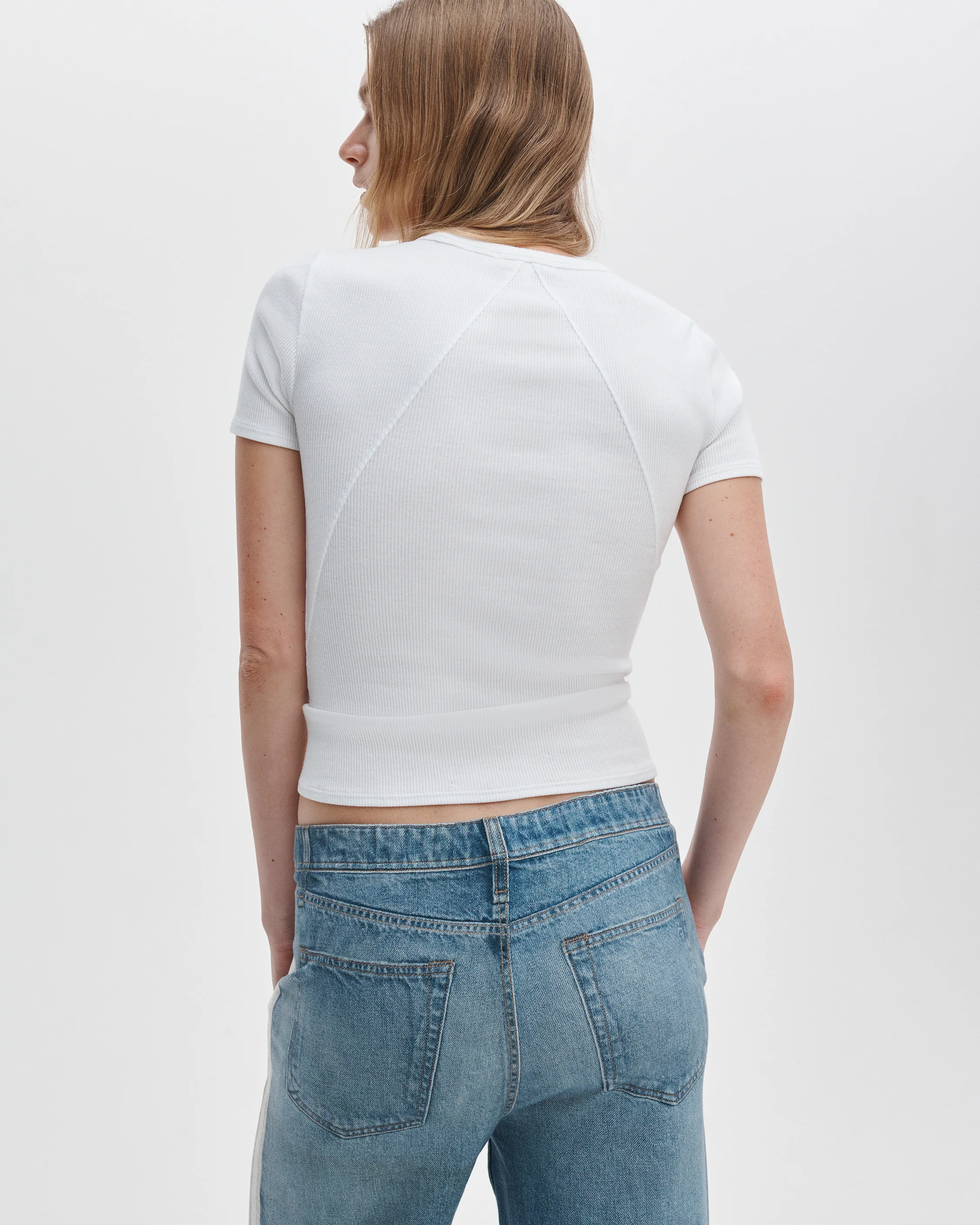 The Essential Ribbed Tee - Image 6