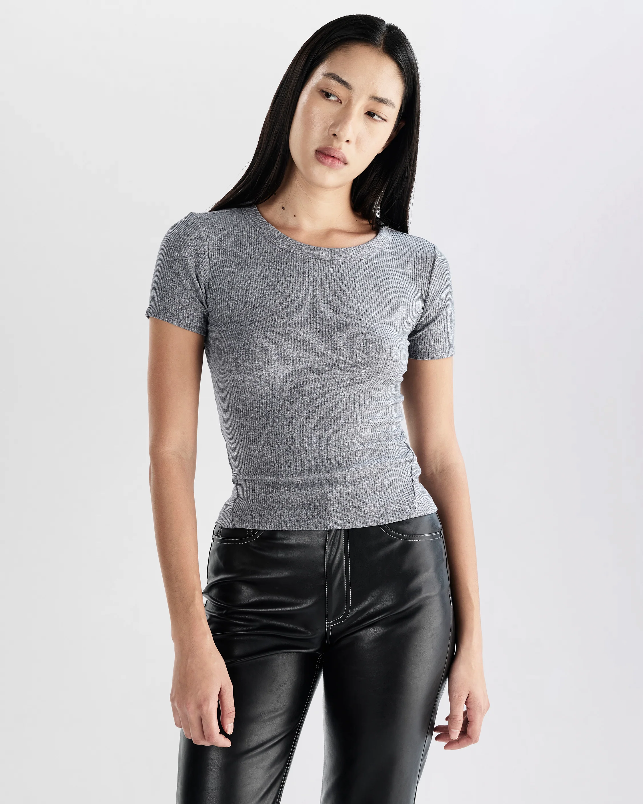 The Essential Ribbed Tee
