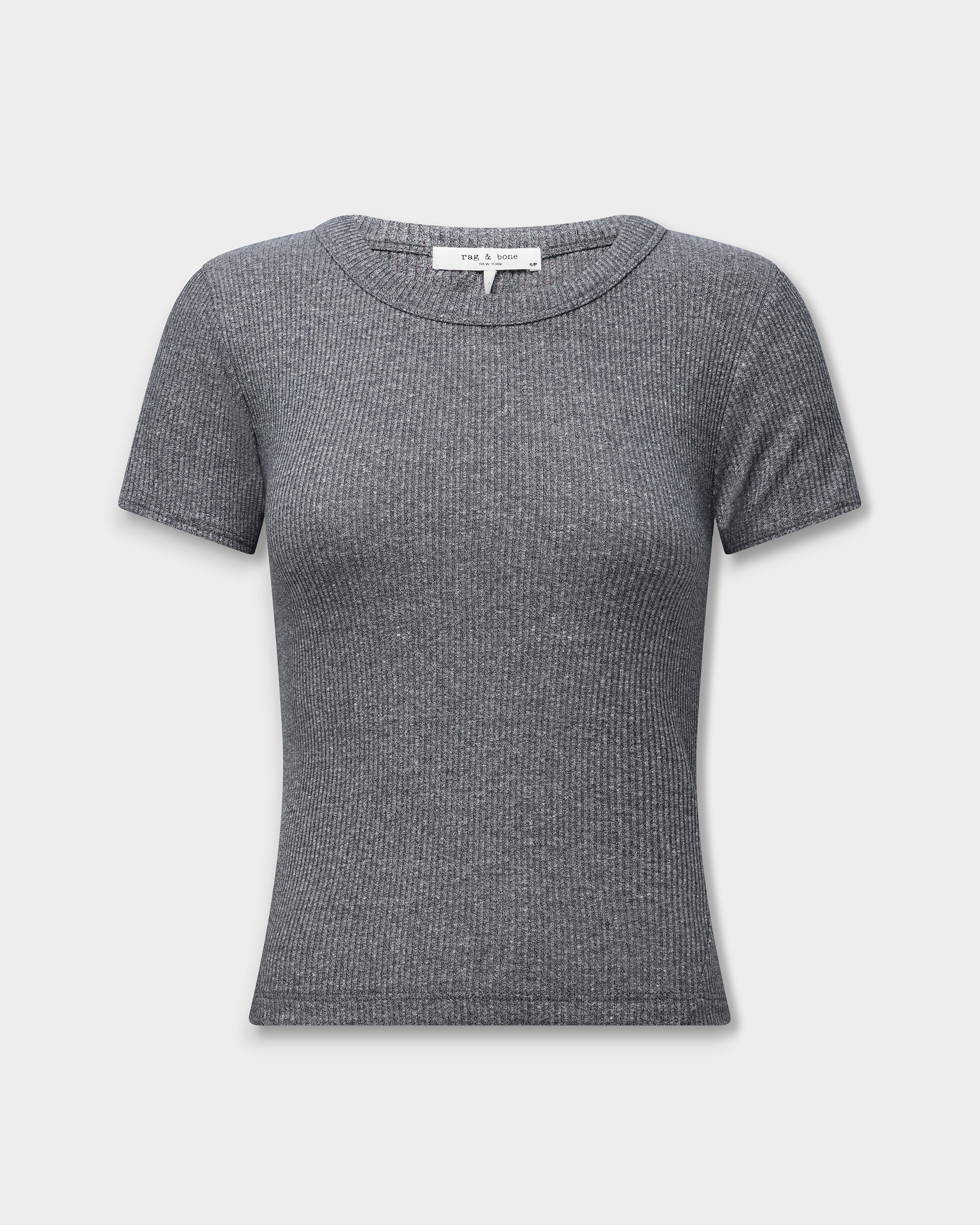 The Essential Ribbed Tee - Image 2