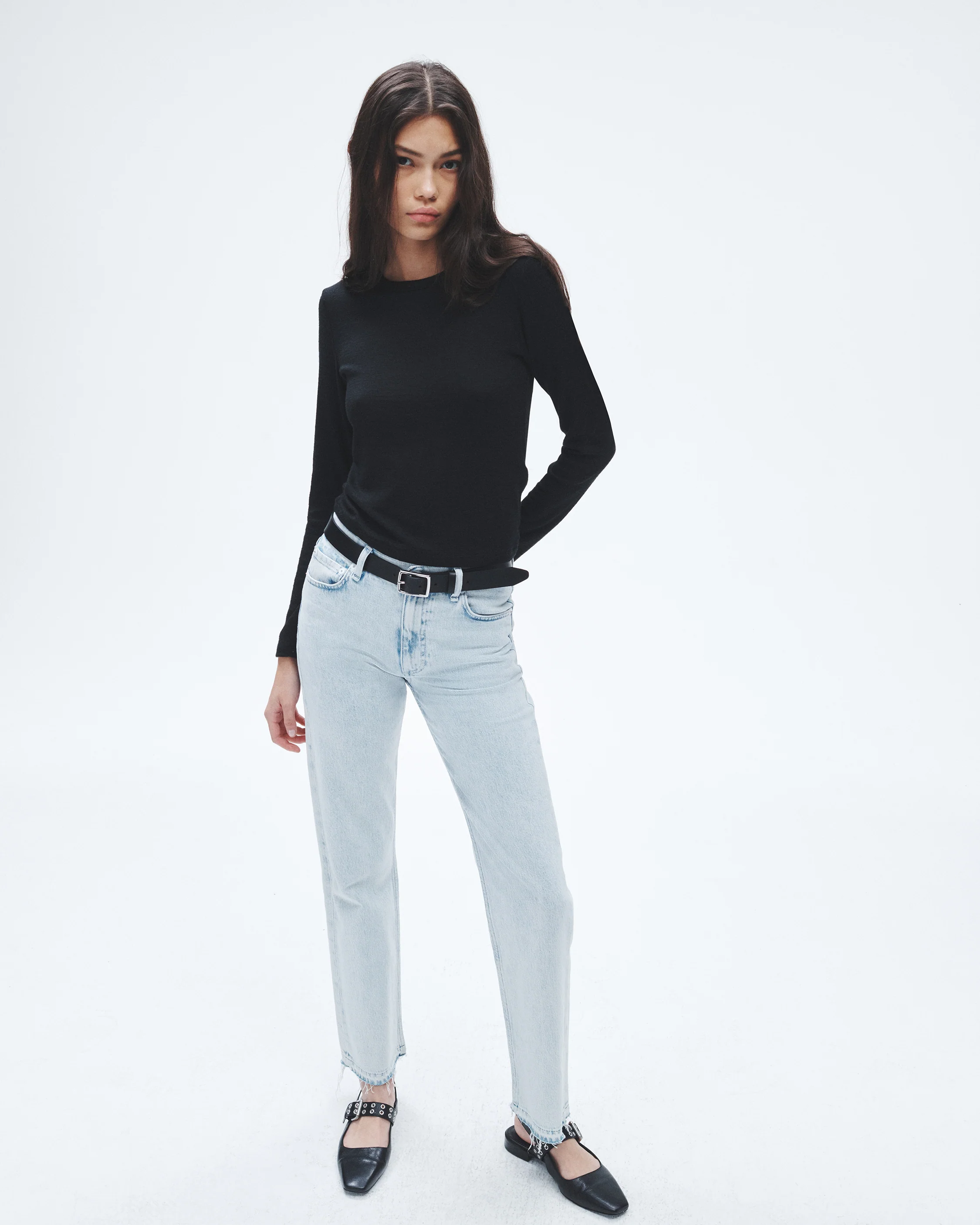 The Knit Long Sleeve Tee - Image 3