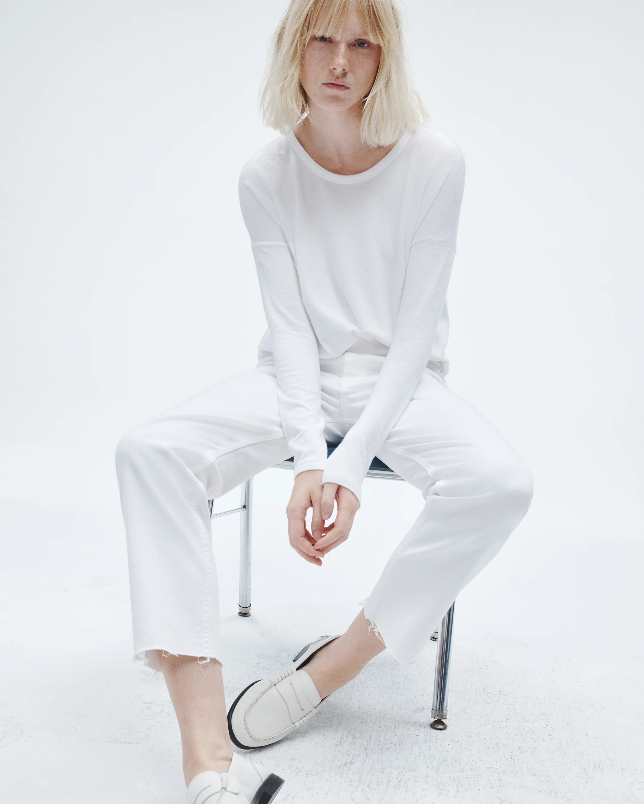 The Knit Long Sleeve Tee