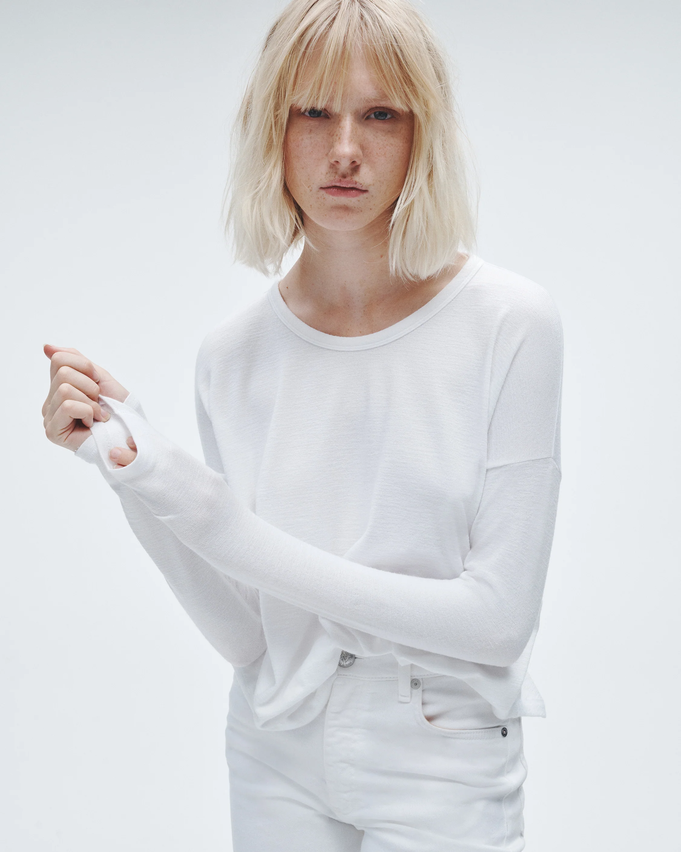 The Knit Long Sleeve Tee - Image 6