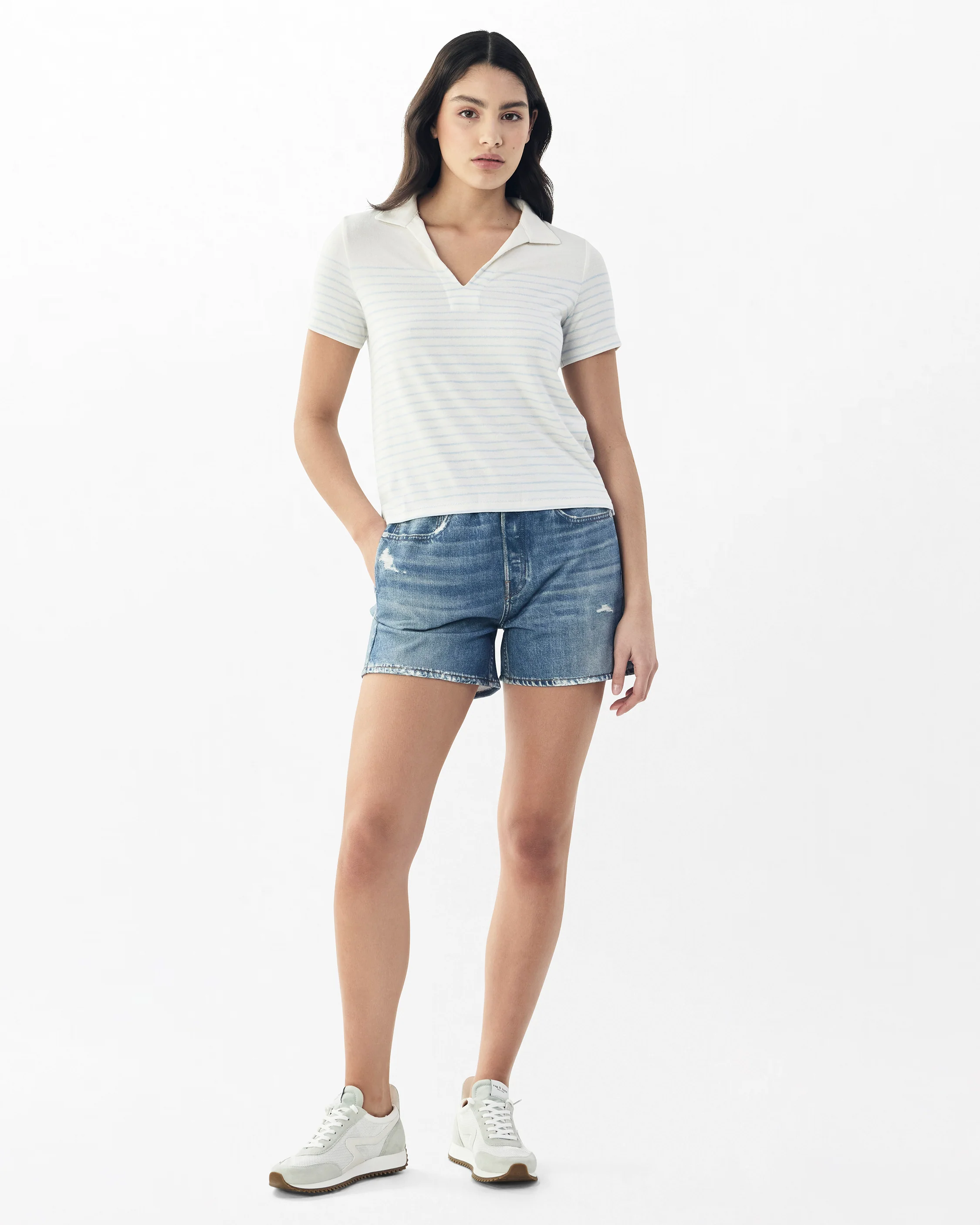 The Knit Stripe Polo - Image 4