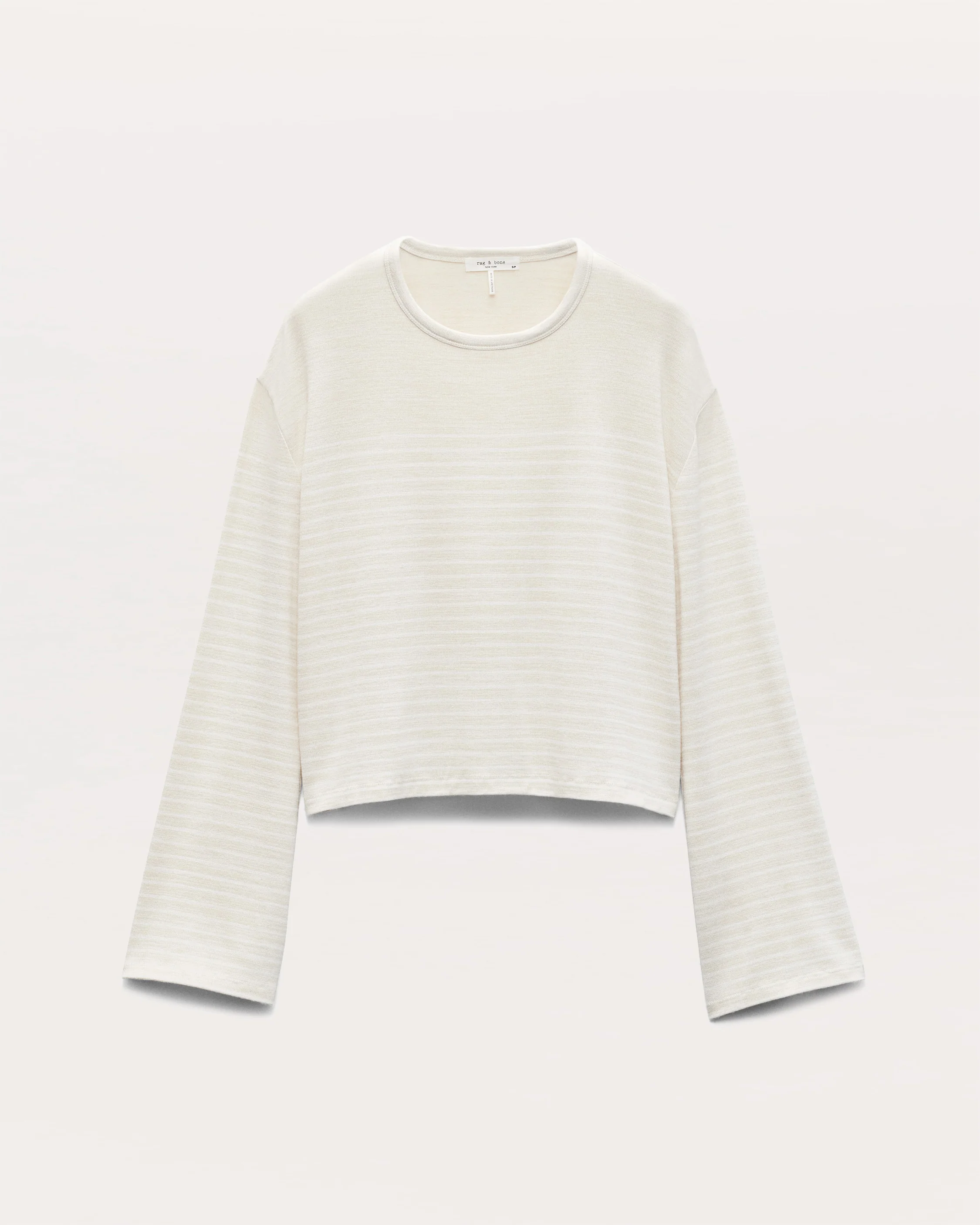 The Knit Striped Long Sleeve T-Shirt - Image 2