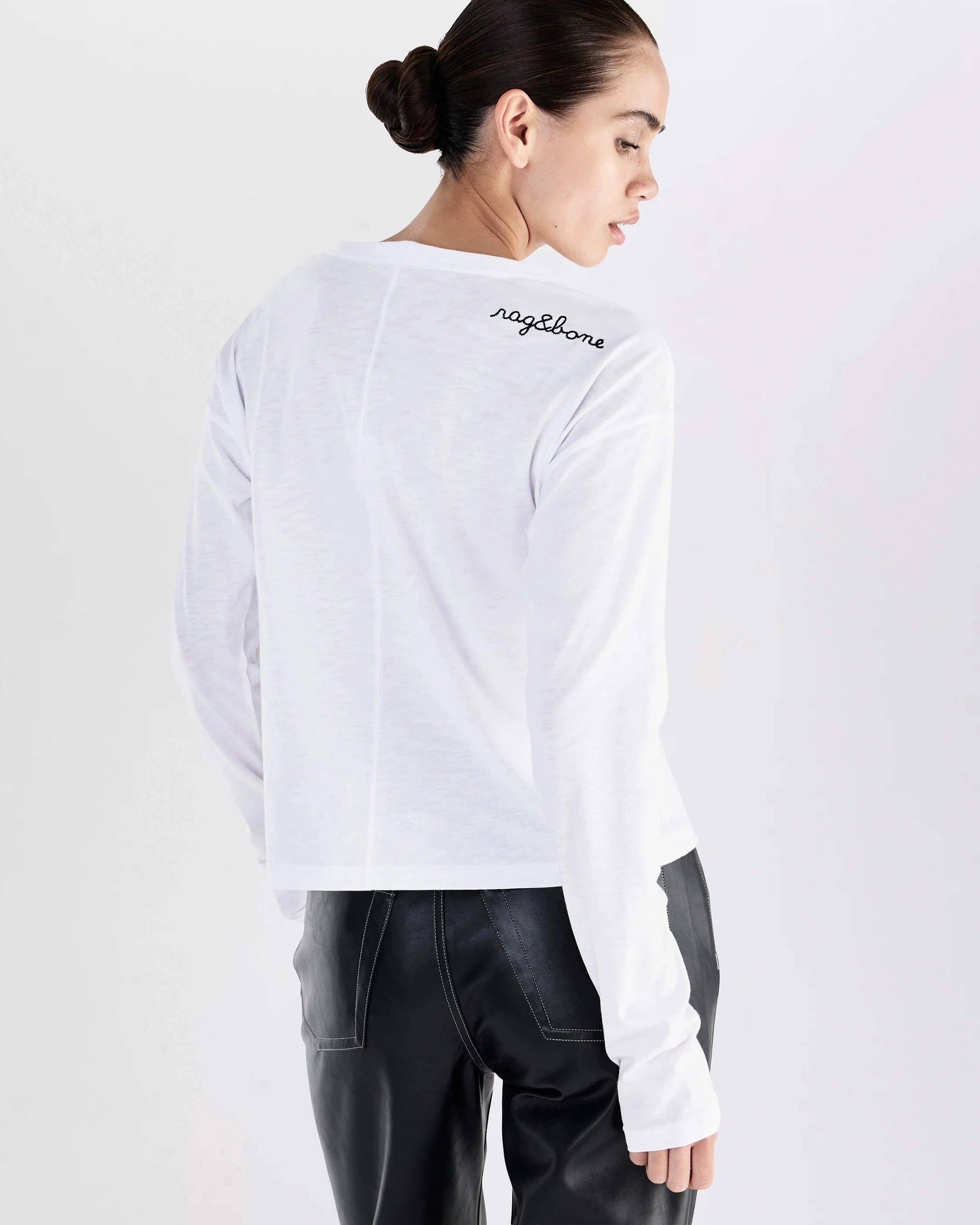 The Slub Cropped Long Sleeve - Image 6