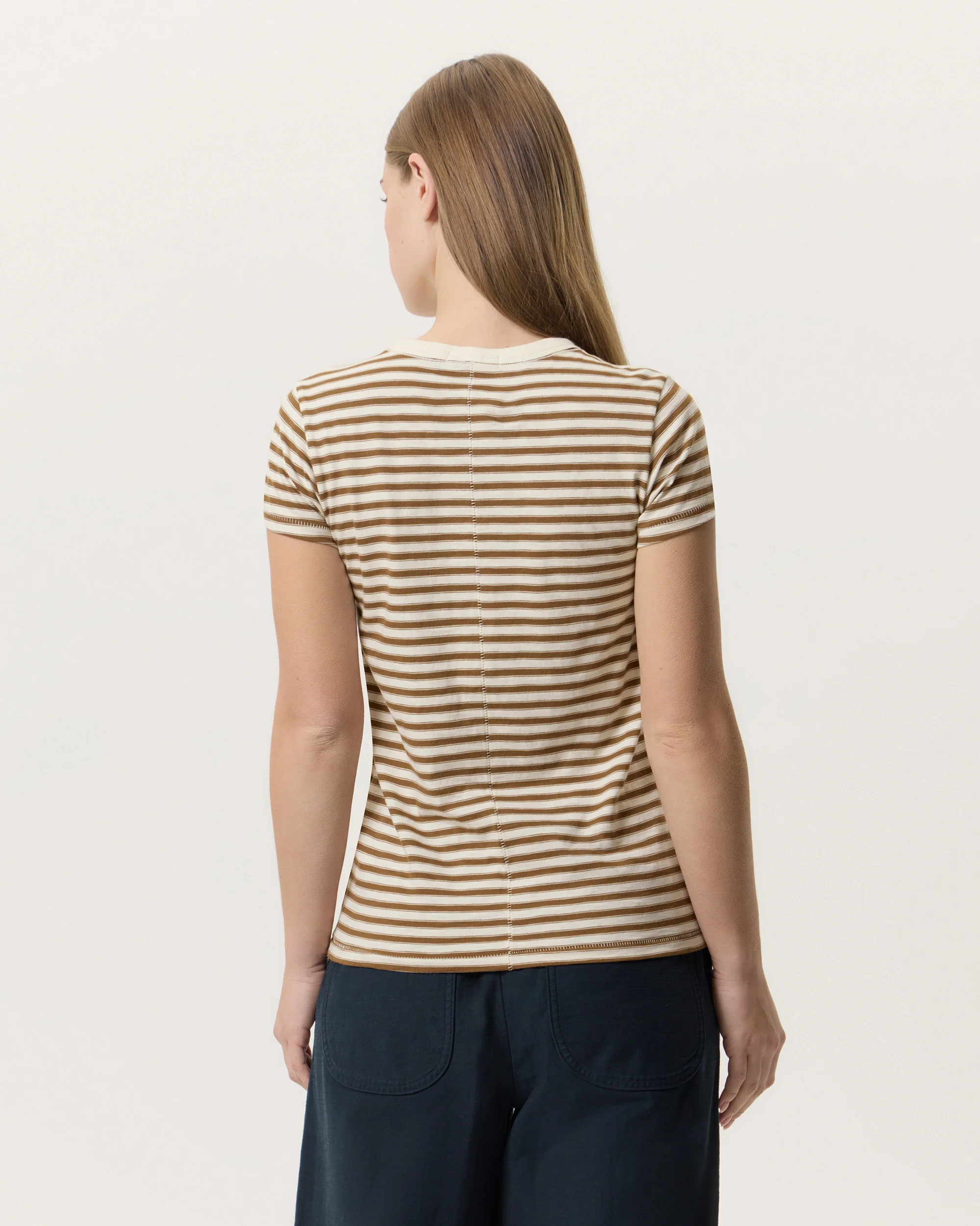 The Slub Stripe Tee - Image 7