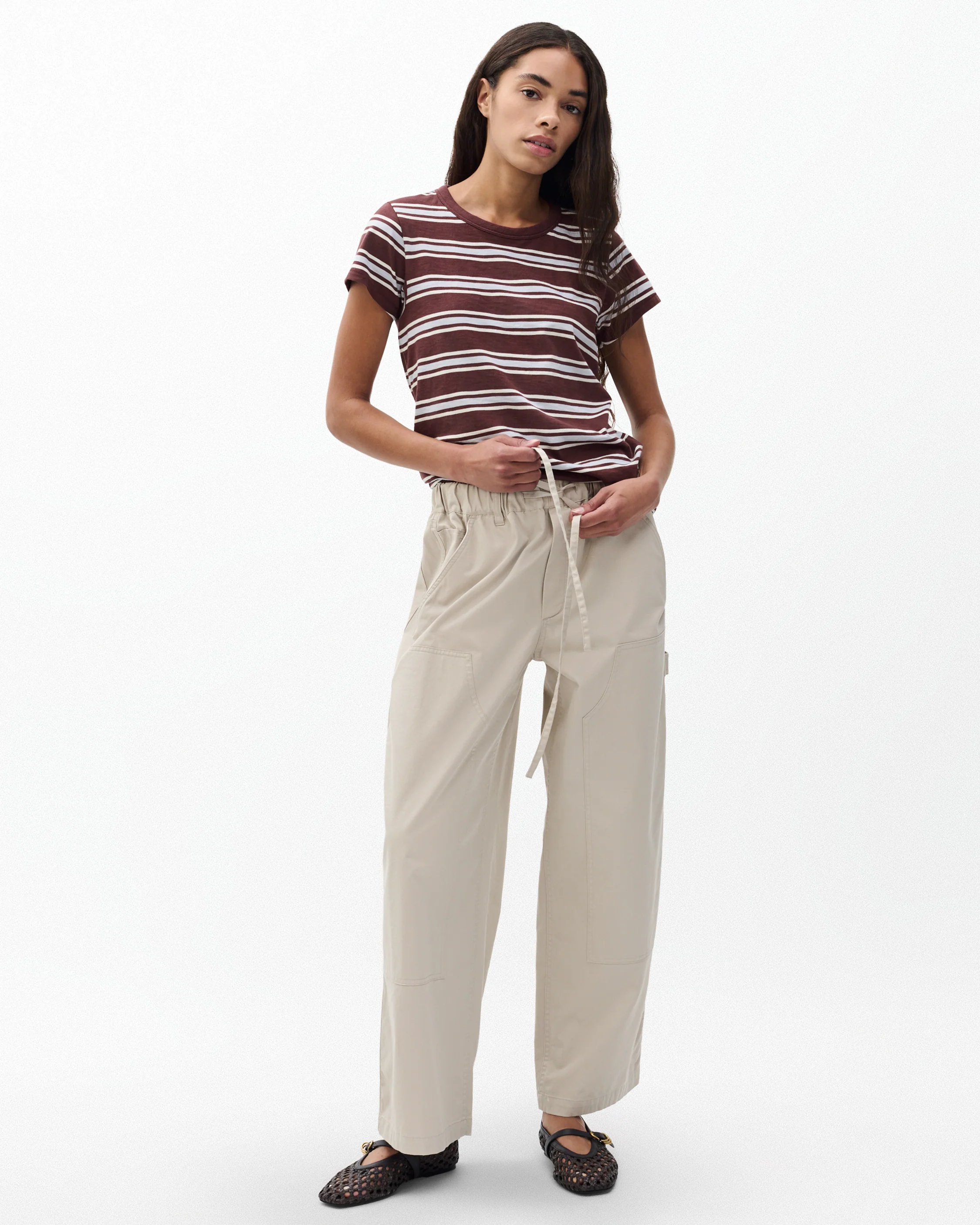 The Slub Striped Tee - Image 3