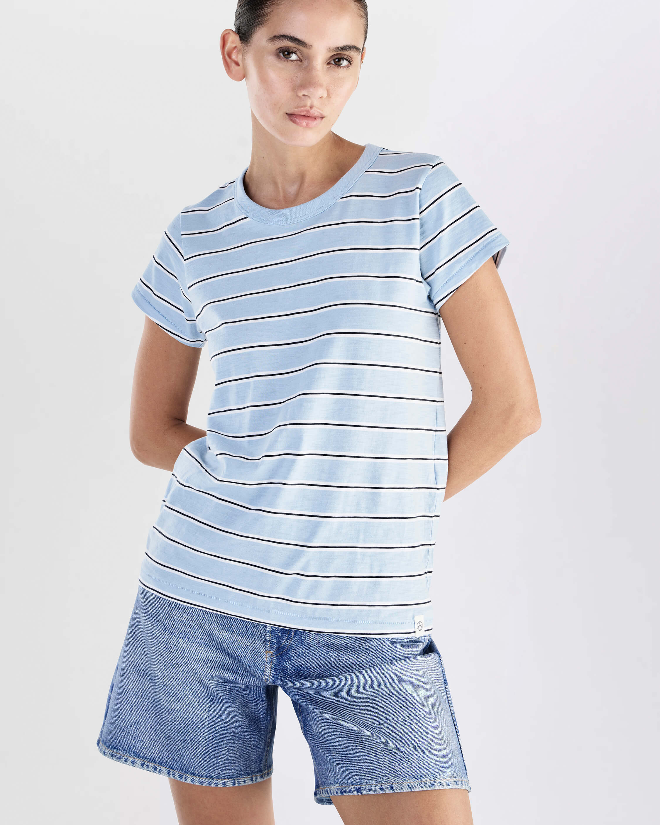 The Slub Striped Tee