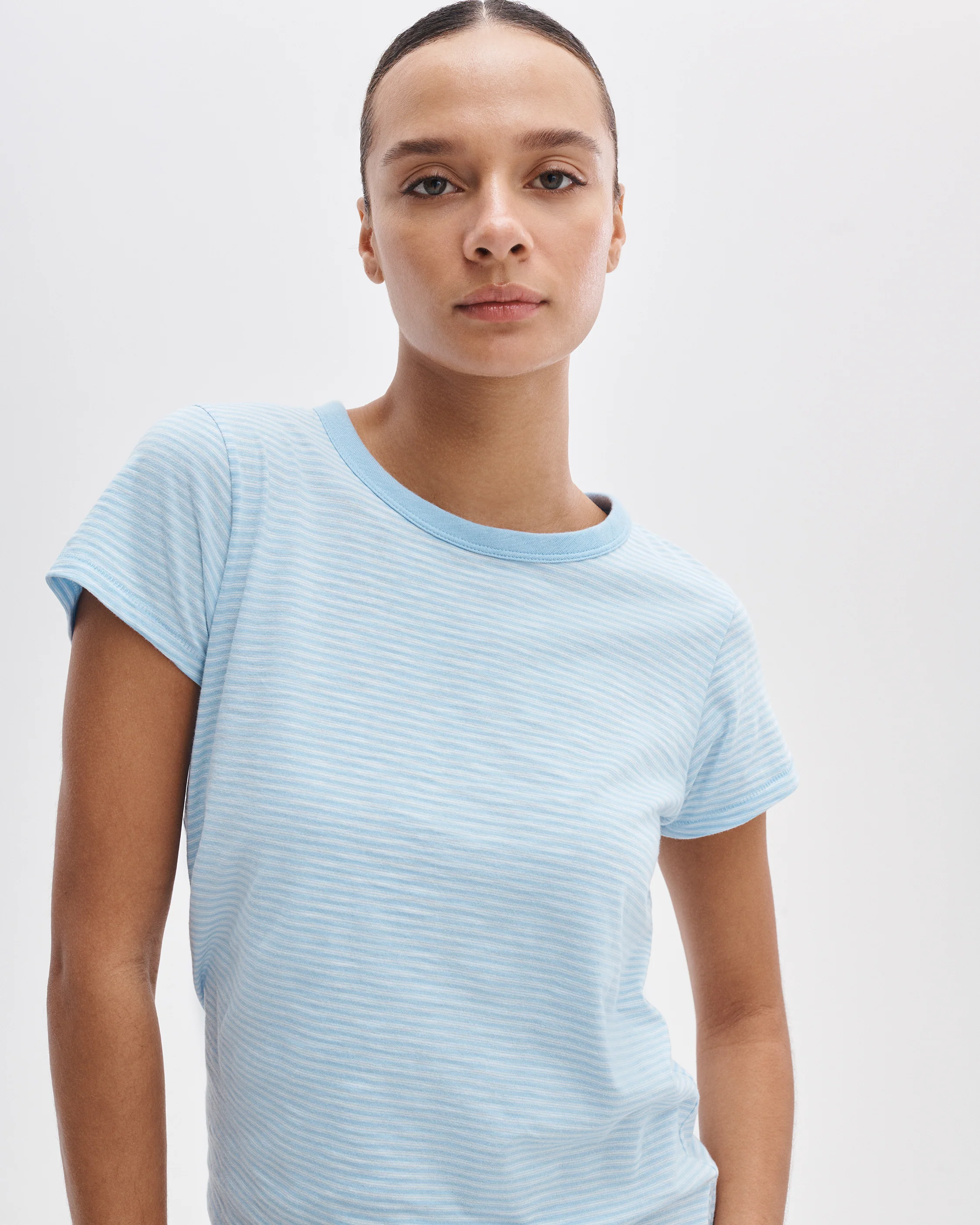 The Slub Striped Tee