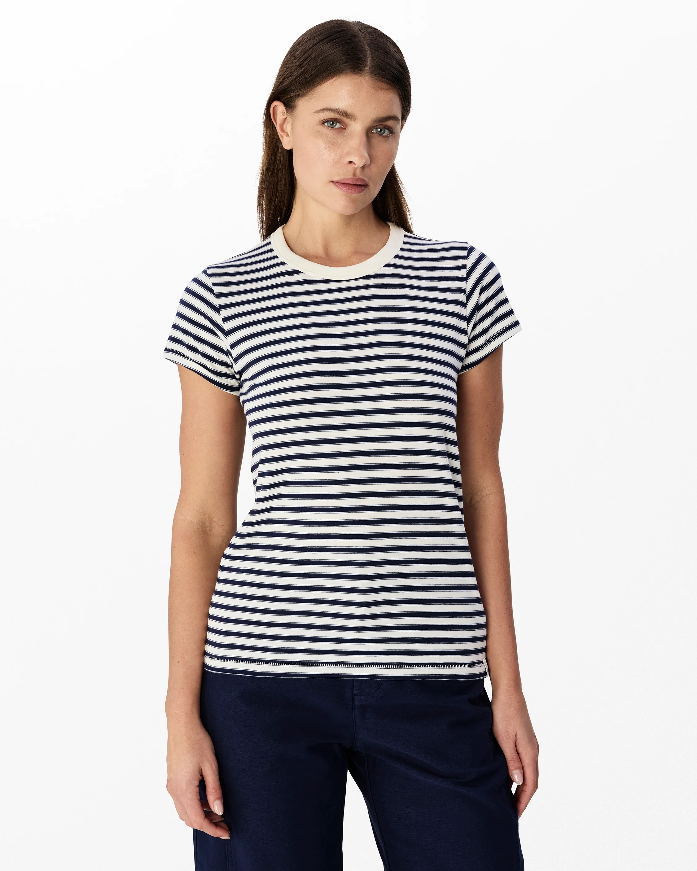 The Slub Striped Tee